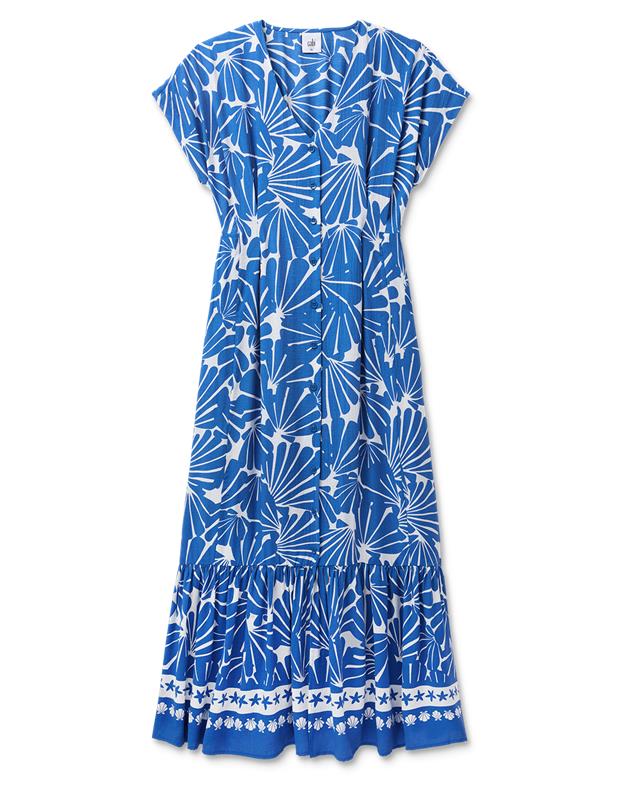 white christmas dresses DUNE DRESS- COTTON LONG – Tamara Malas main image 1
