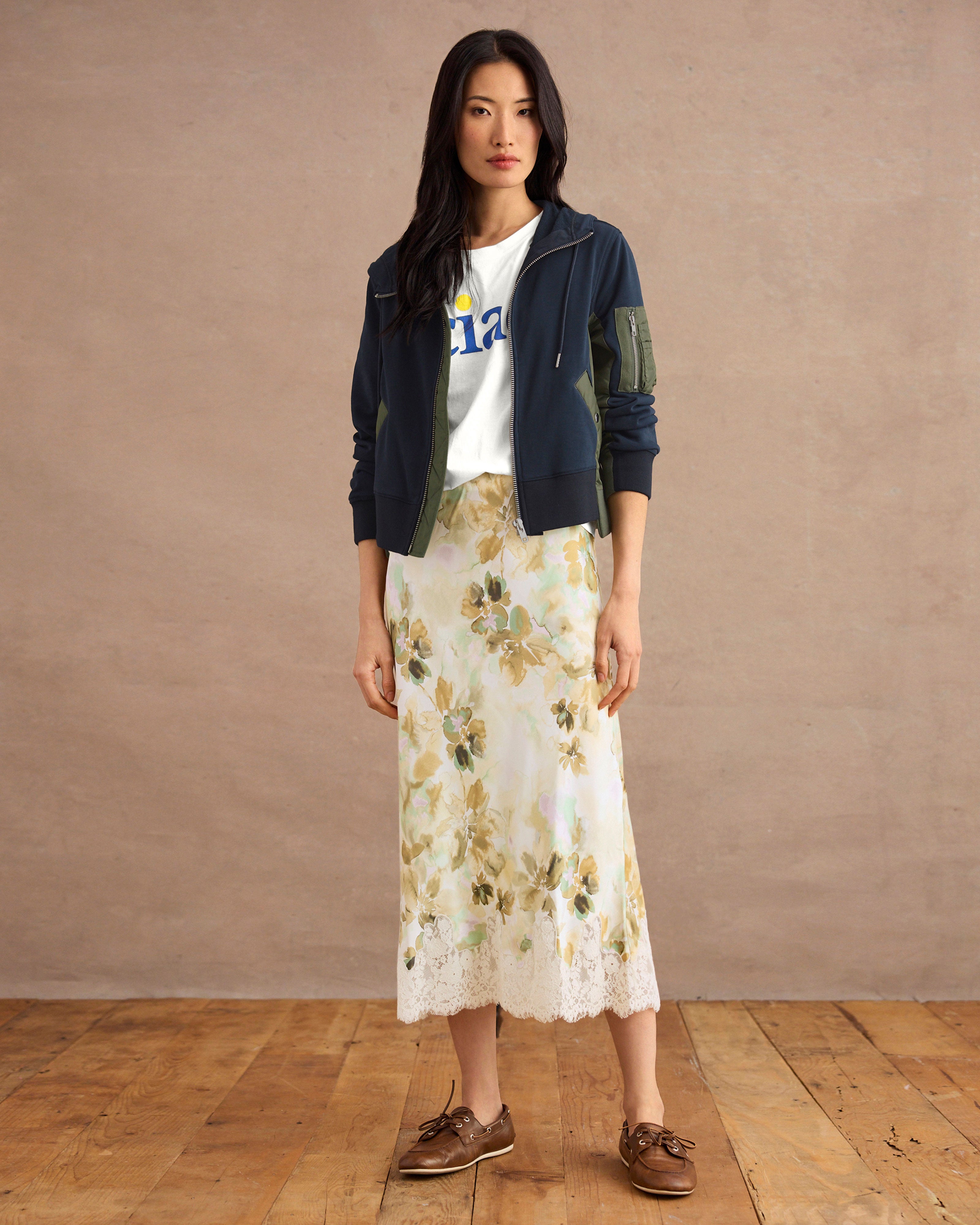 Women's Blue Bomber Jacket | Blake Bomber – Cabi Clothing