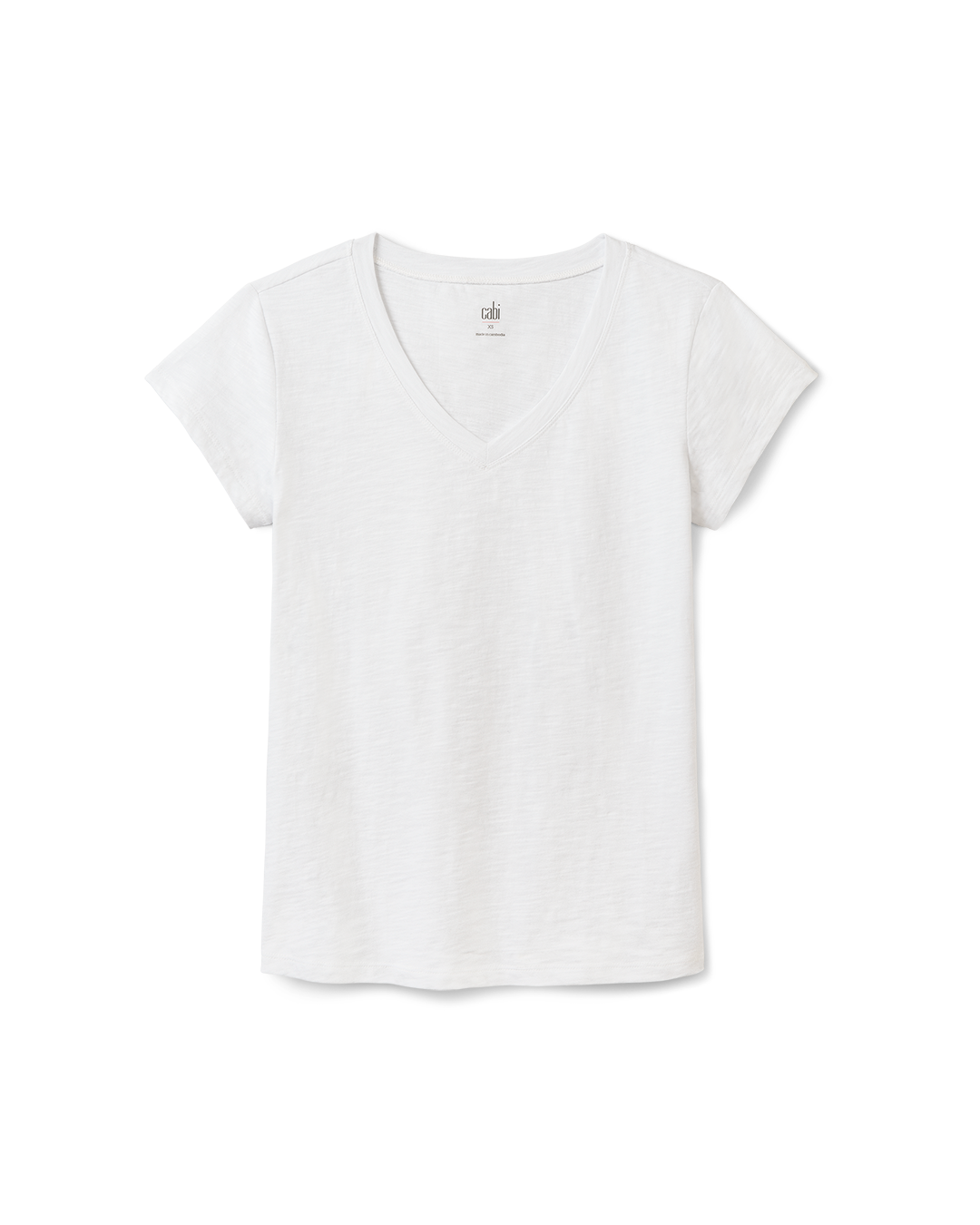 Women's White V-neck T-Shirt | V-neck Tee – Cabi Clothing