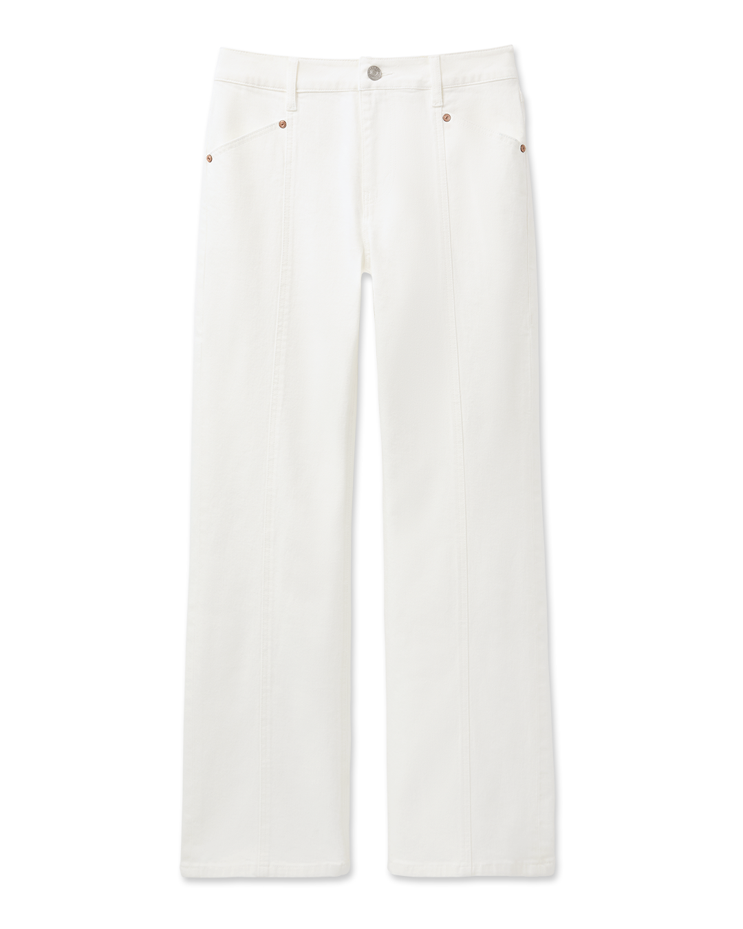 Women's White Wide Leg Jeans | Lark Jean – Cabi Clothing