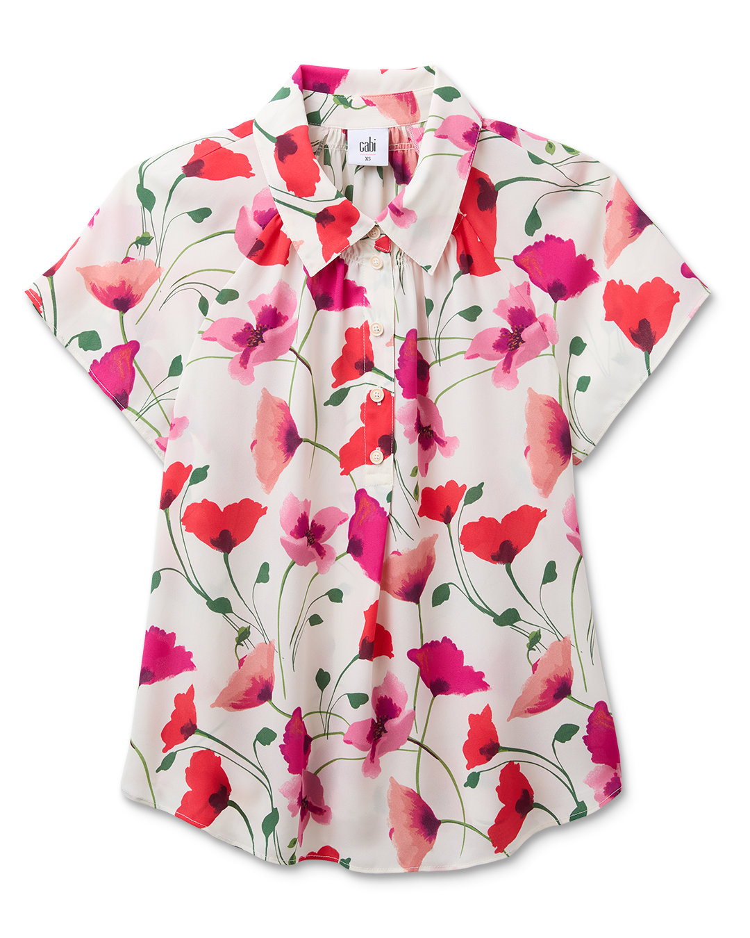 Poppy Print Blouse | Elisabeth Top | Cabi – Cabi Clothing