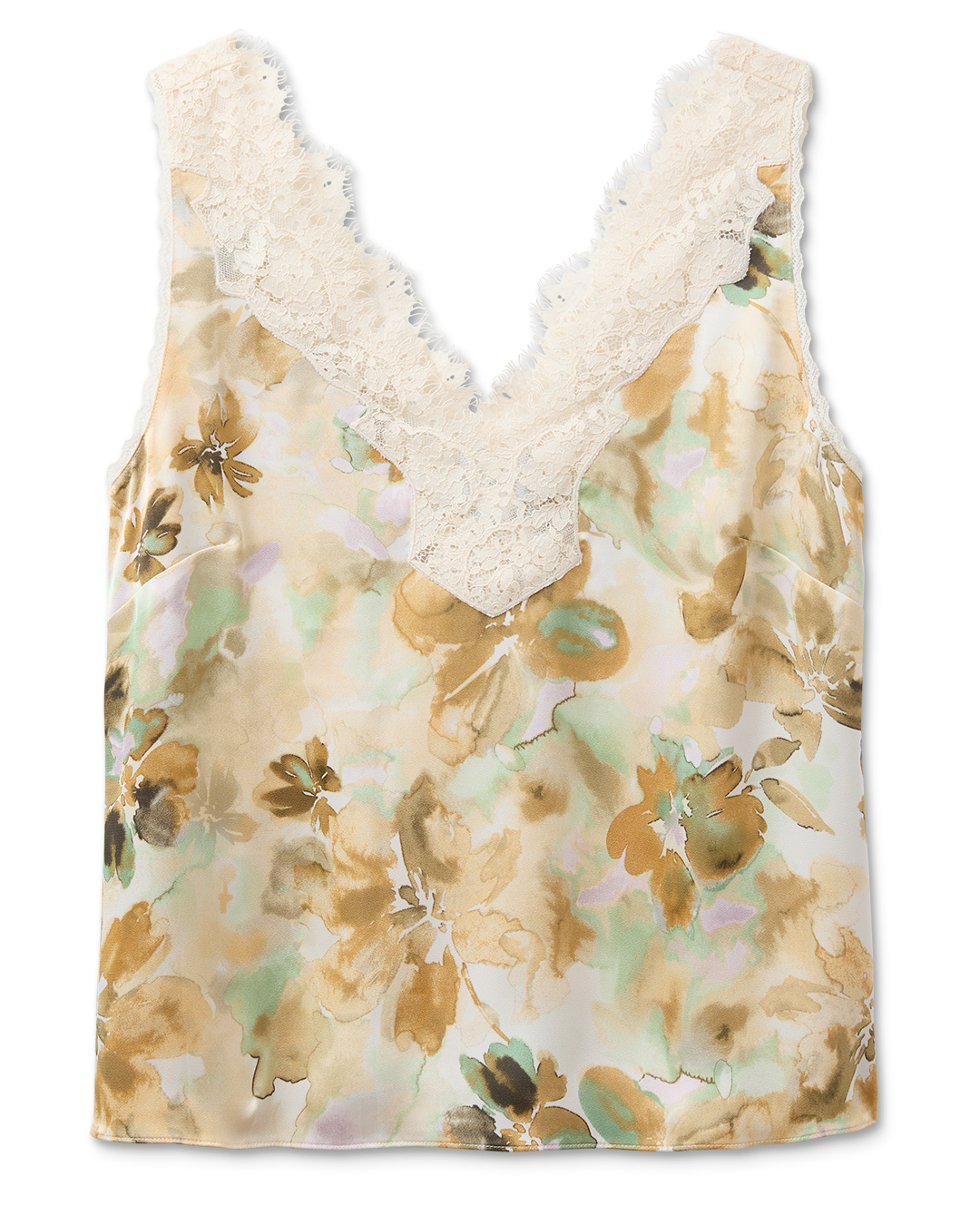 Women's Sleeveless Floral Satin Top | Misty Top | Cabi – Cabi Clothing