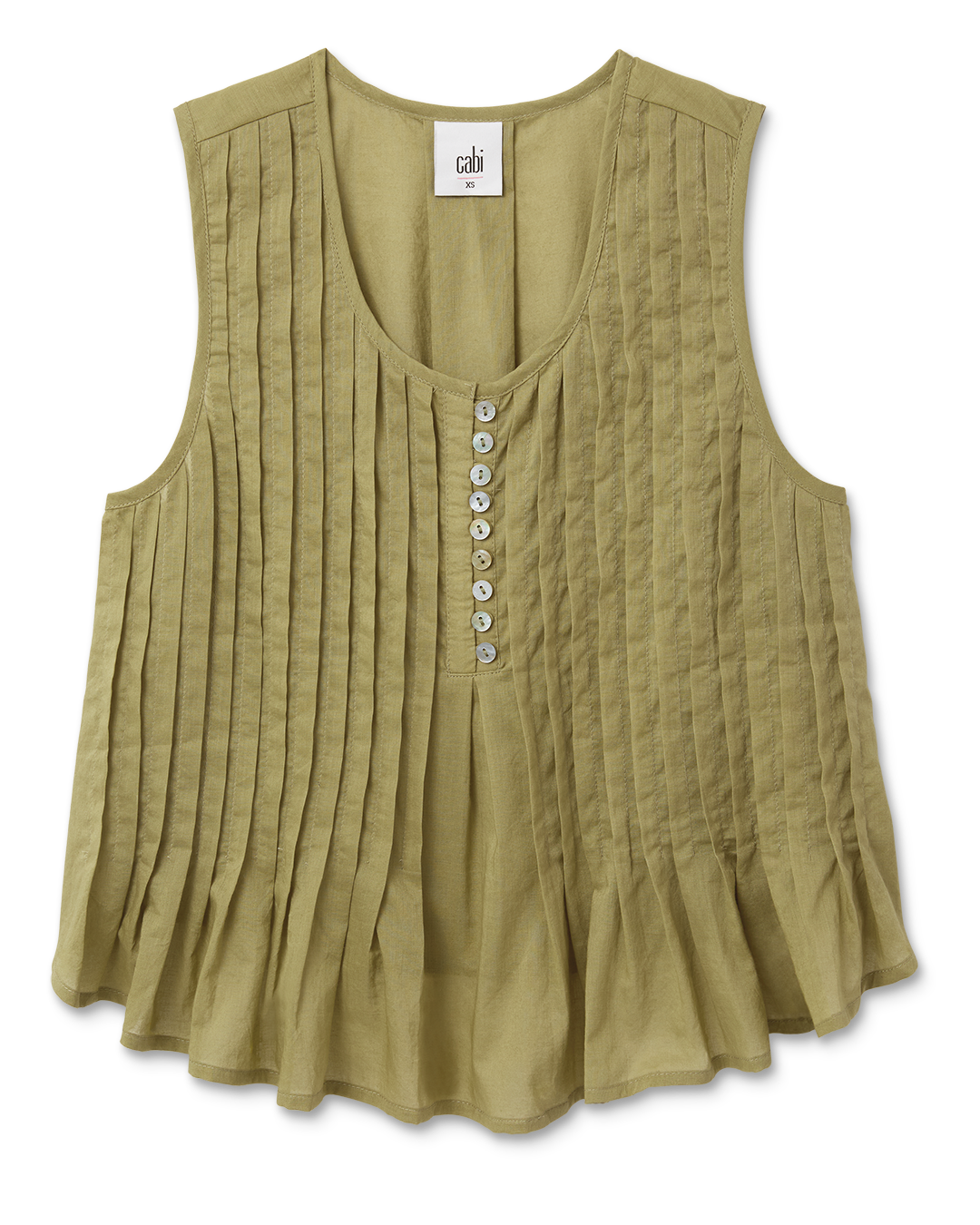 Sage Green Pintuck Top | Pintuck Top – Cabi Clothing