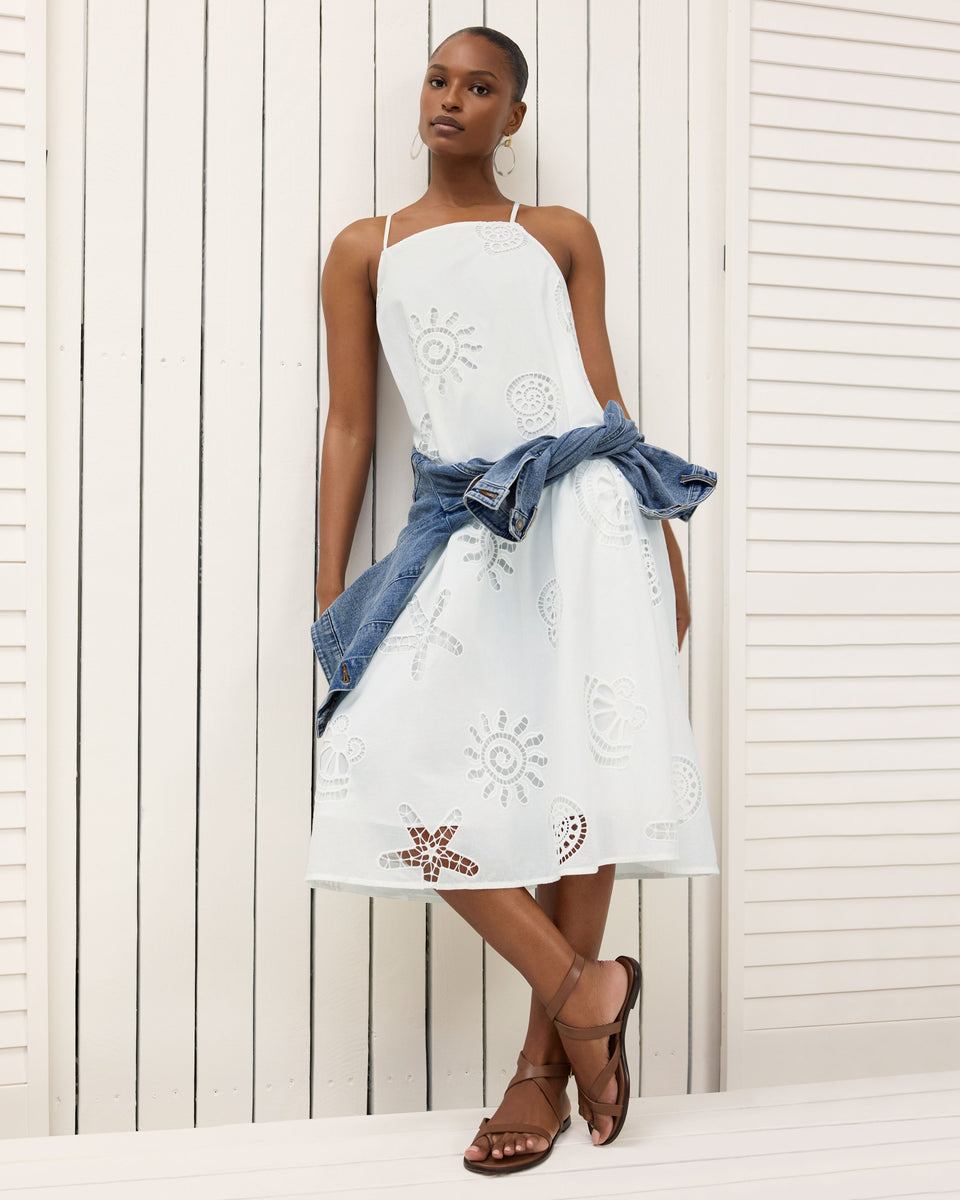 White Eyelet Starfish Dress – Cabi Clothing
