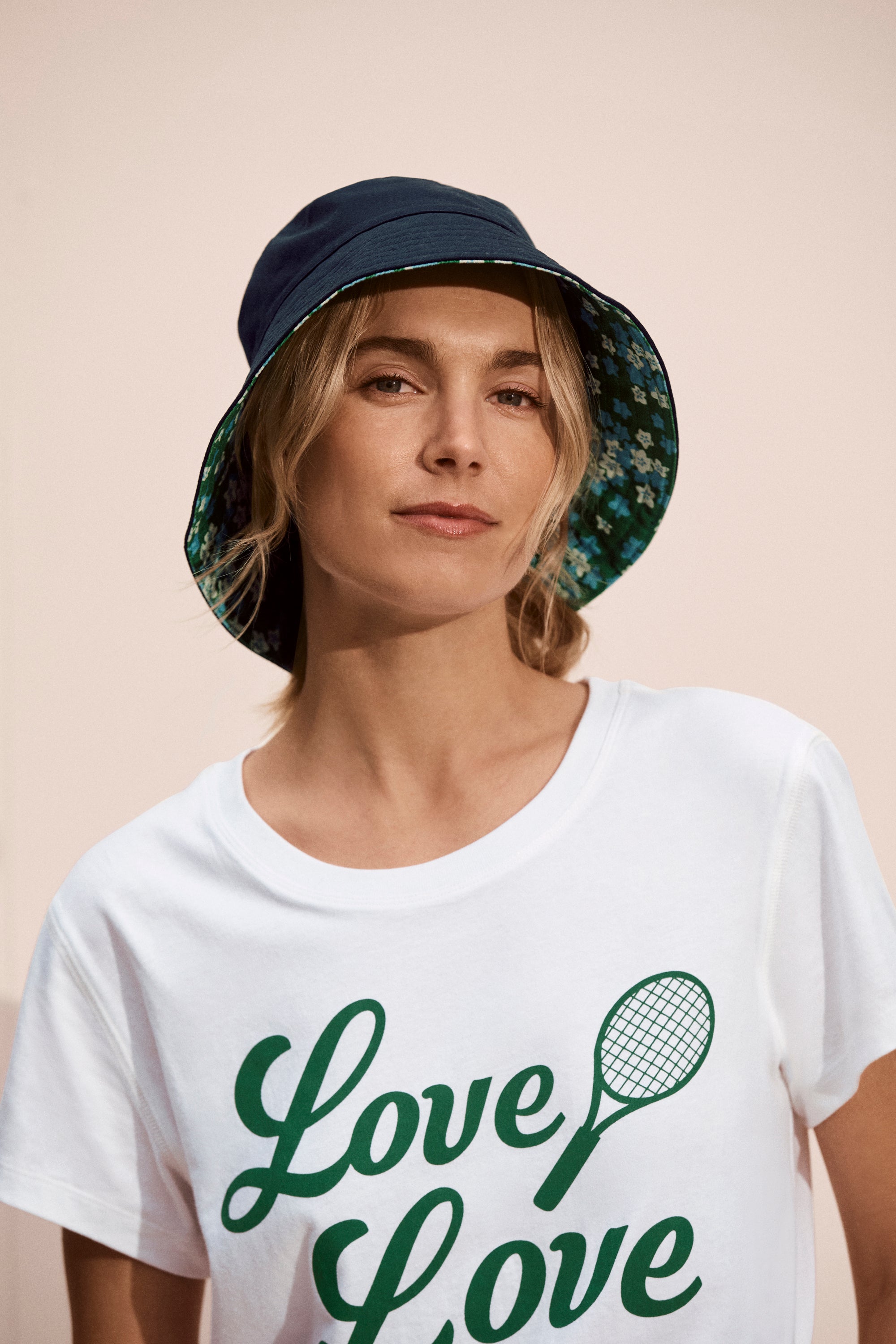 Women's Floral Bucket Hat | Courtside Hat – Cabi Clothing