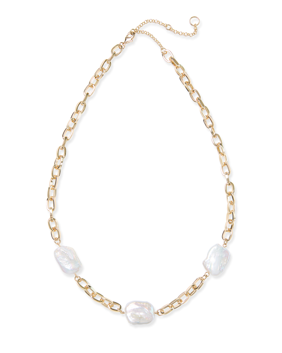 Gold Pearl Necklace | Kino Necklace – Cabi Clothing