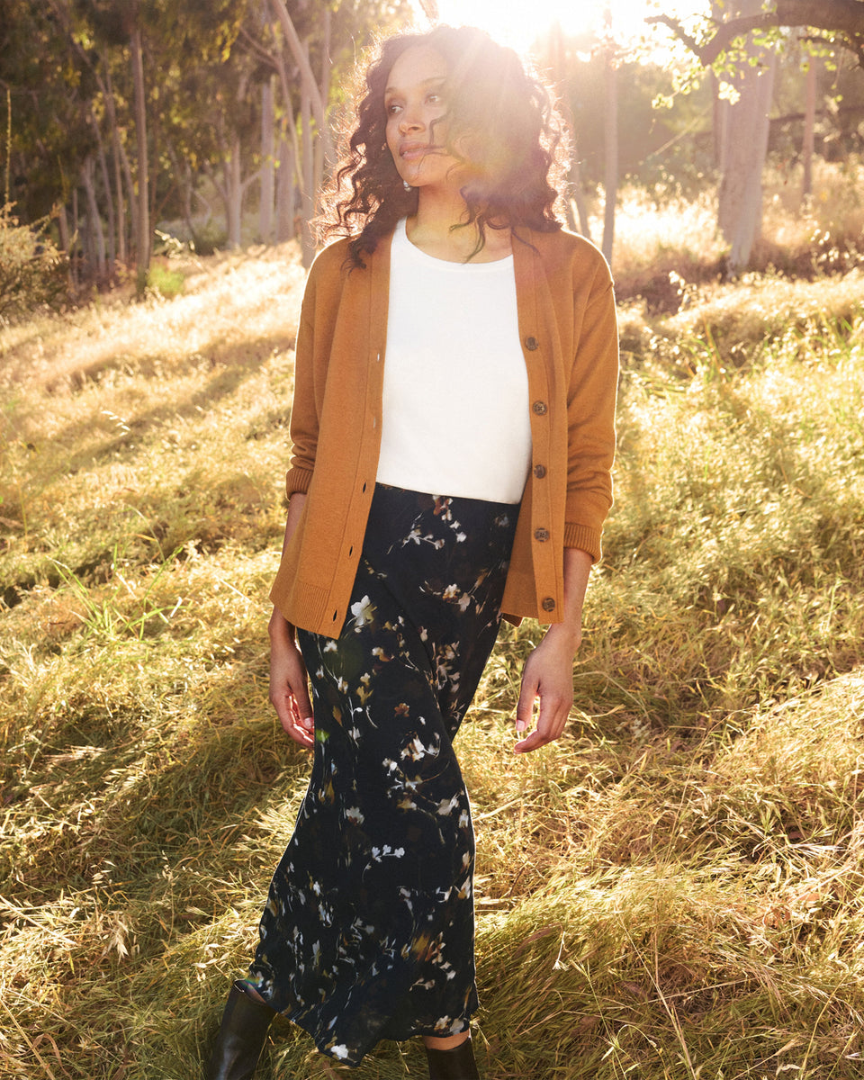 Women's Brown Cardigan | Camille Cardigan – Cabi Clothing