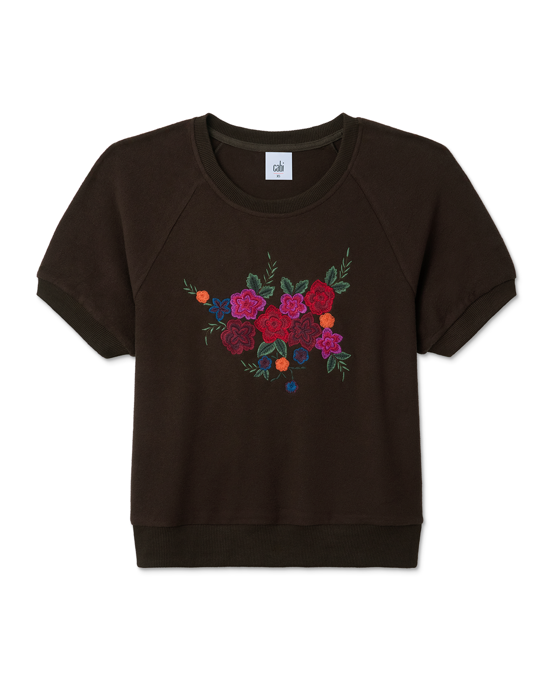 Women's Embroidered Sweatshirt | Centerpiece Sweatshirt – Cabi