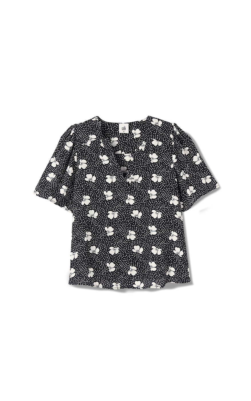 Printed Essential Top