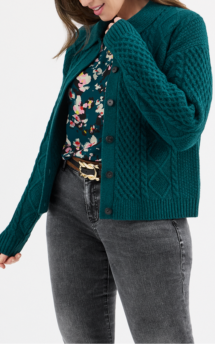 Peacock Cardigan