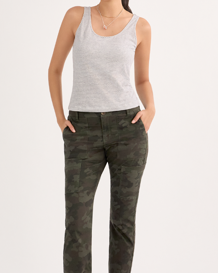 Striped Charm Tank