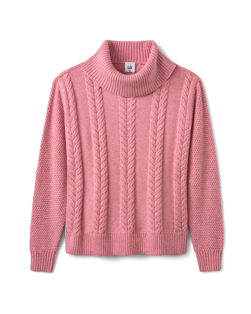 Blush Turtleneck