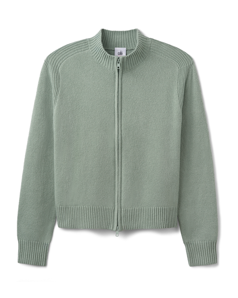 Zip-Up Cardigan