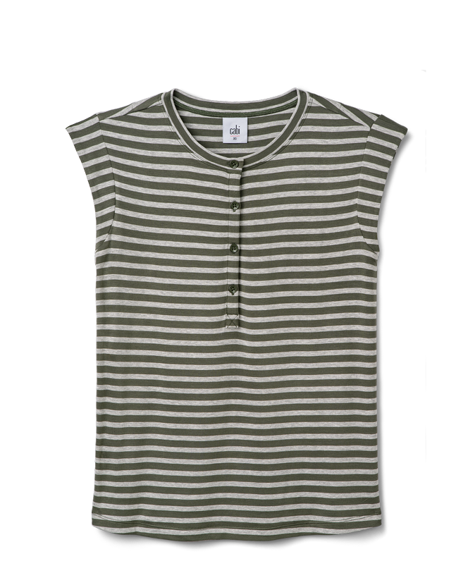 Cap Sleeve Henley