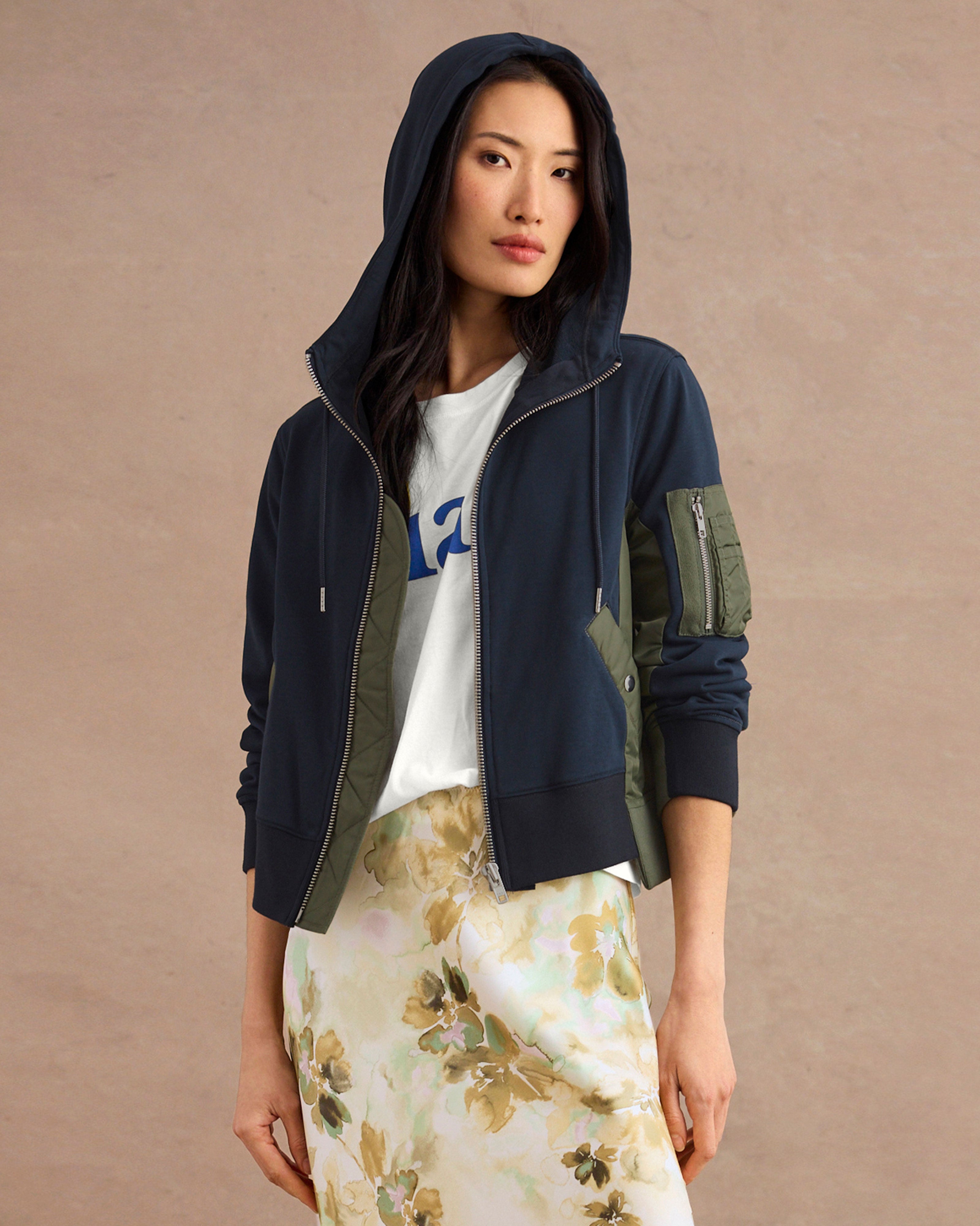 Women's Blue Bomber Jacket | Blake Bomber – Cabi Clothing