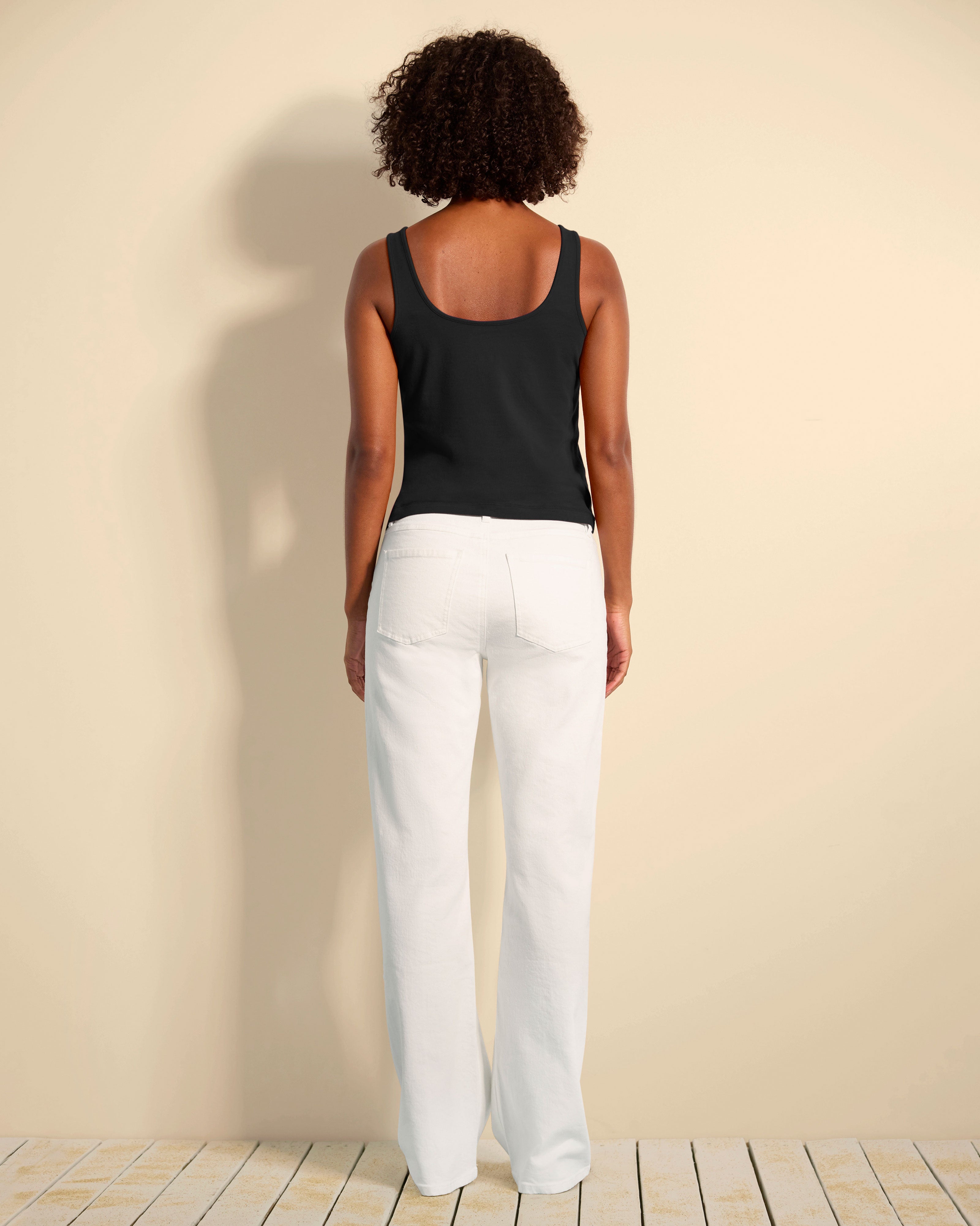 Black Fitted Tank Top | Charm Tank | Cabi – Cabi Clothing