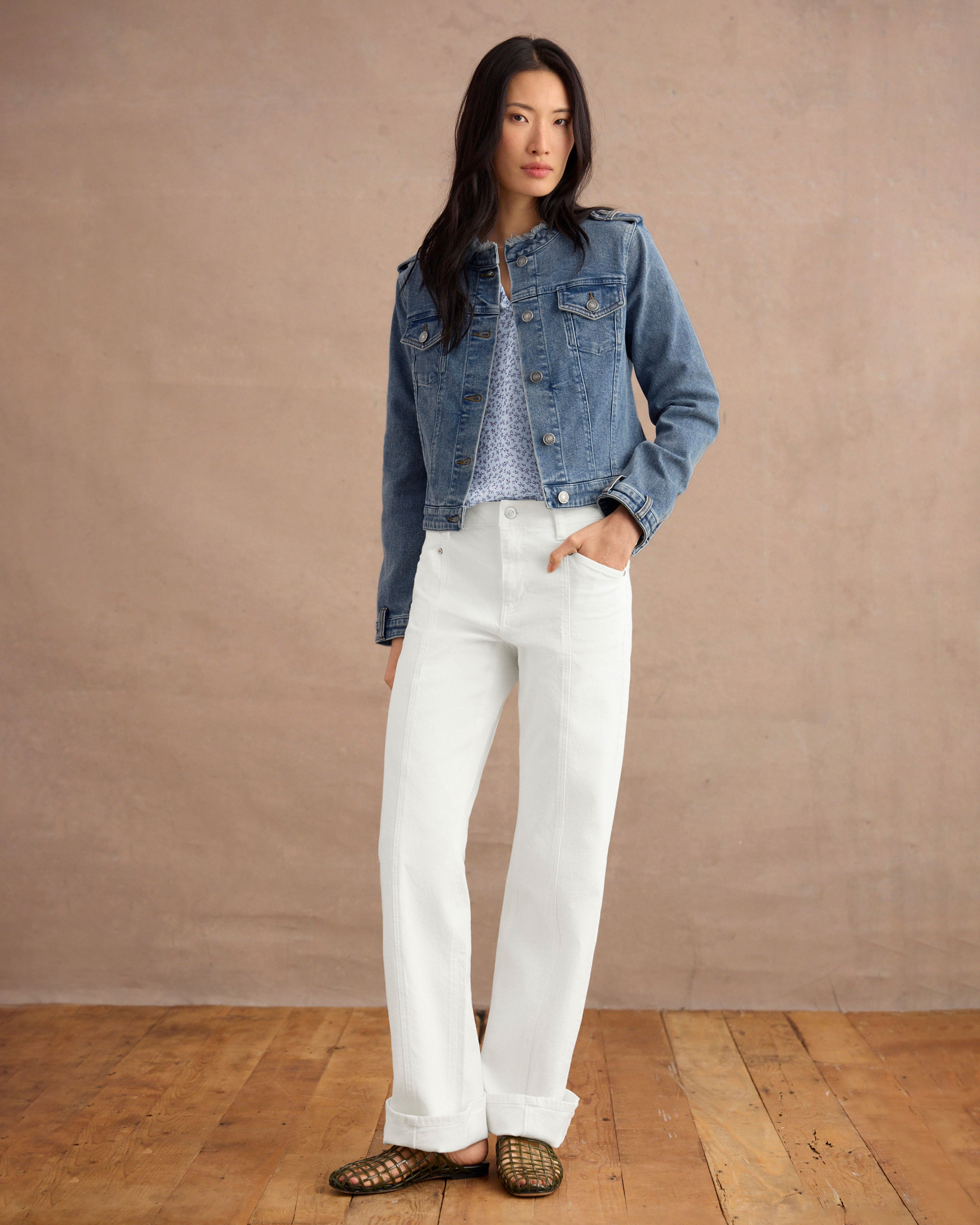 Women's Denim Jacket | Jeanie Jacket | cabi – Cabi Clothing