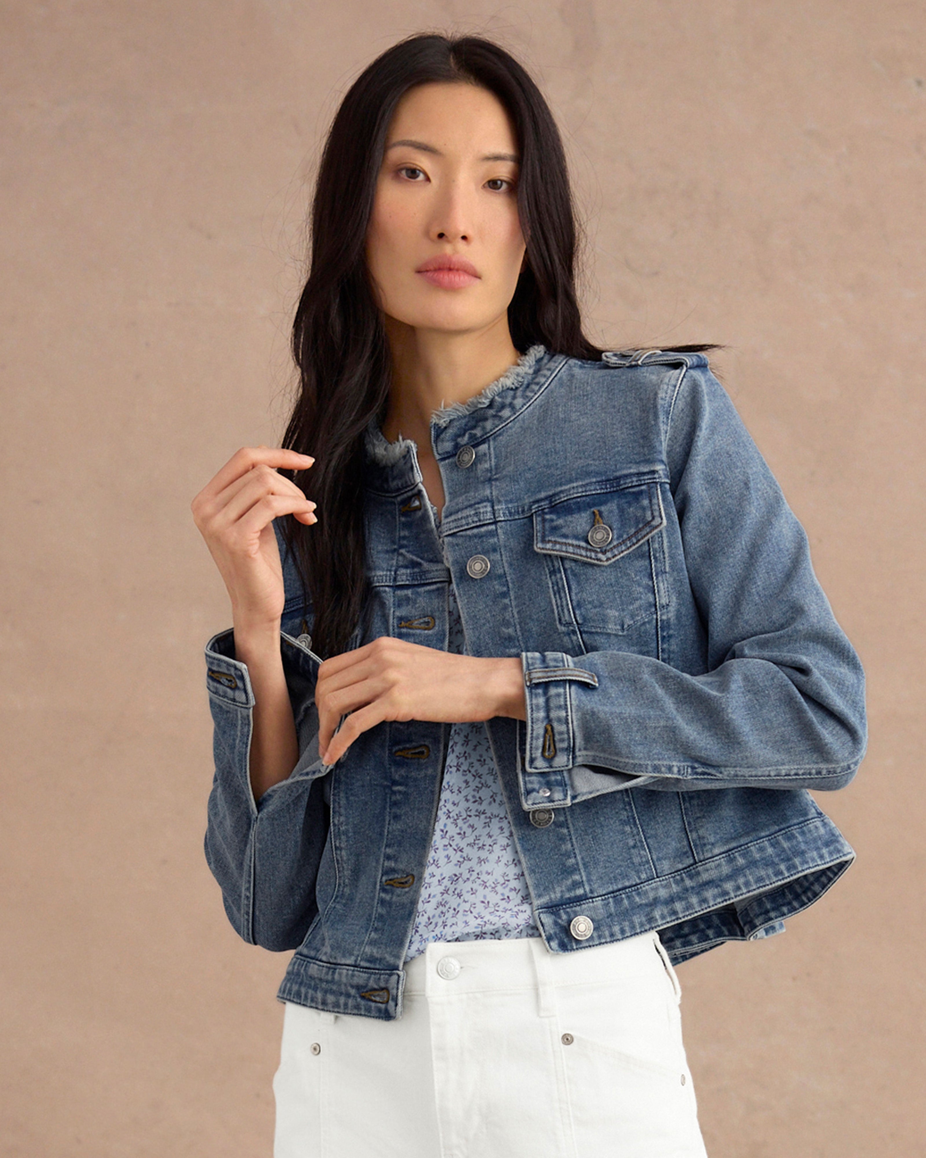 Women's Denim Jacket | Jeanie Jacket | cabi – Cabi Clothing