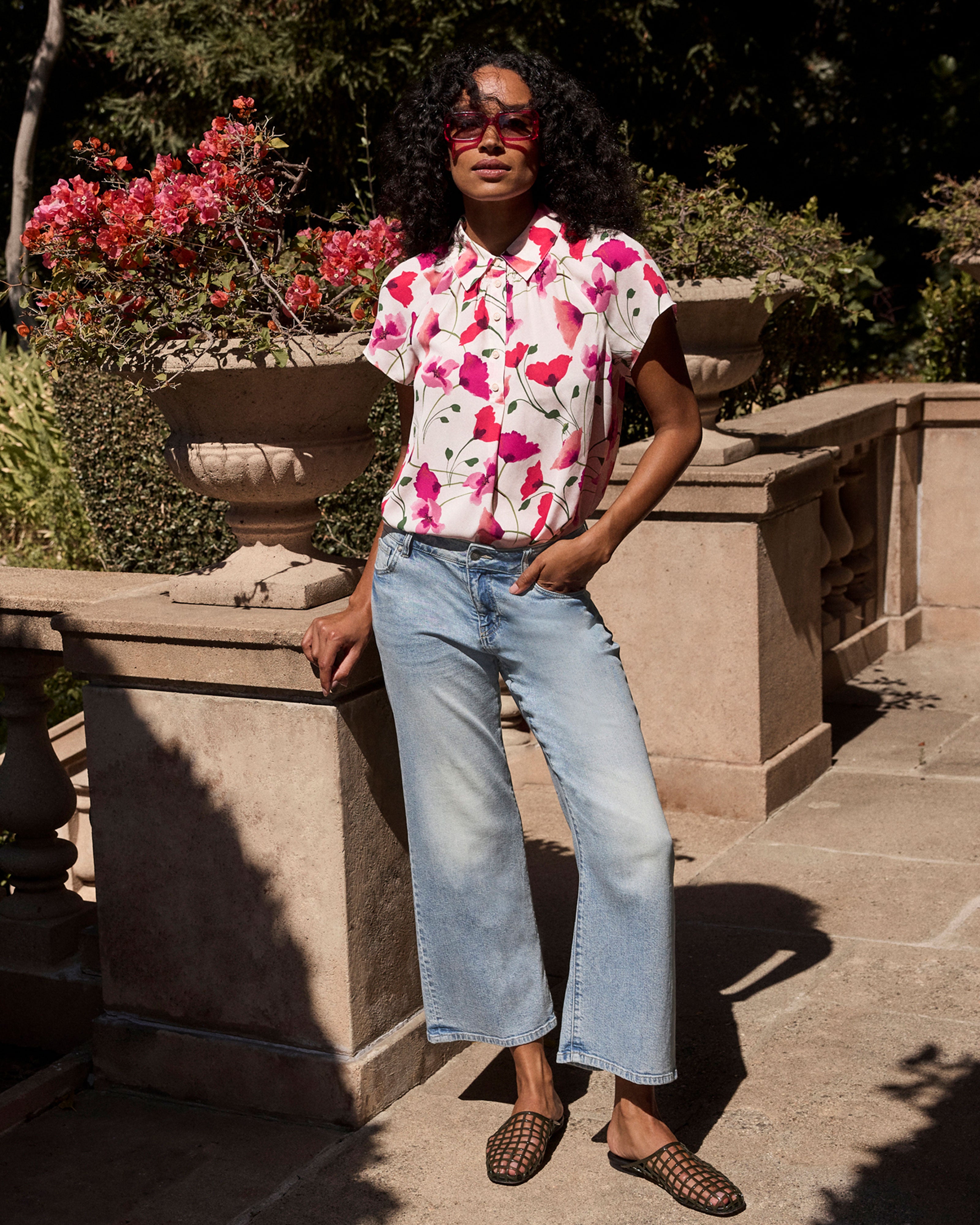 Women's Mid-rise Cropped Jeans | Naples Crop – Cabi Clothing