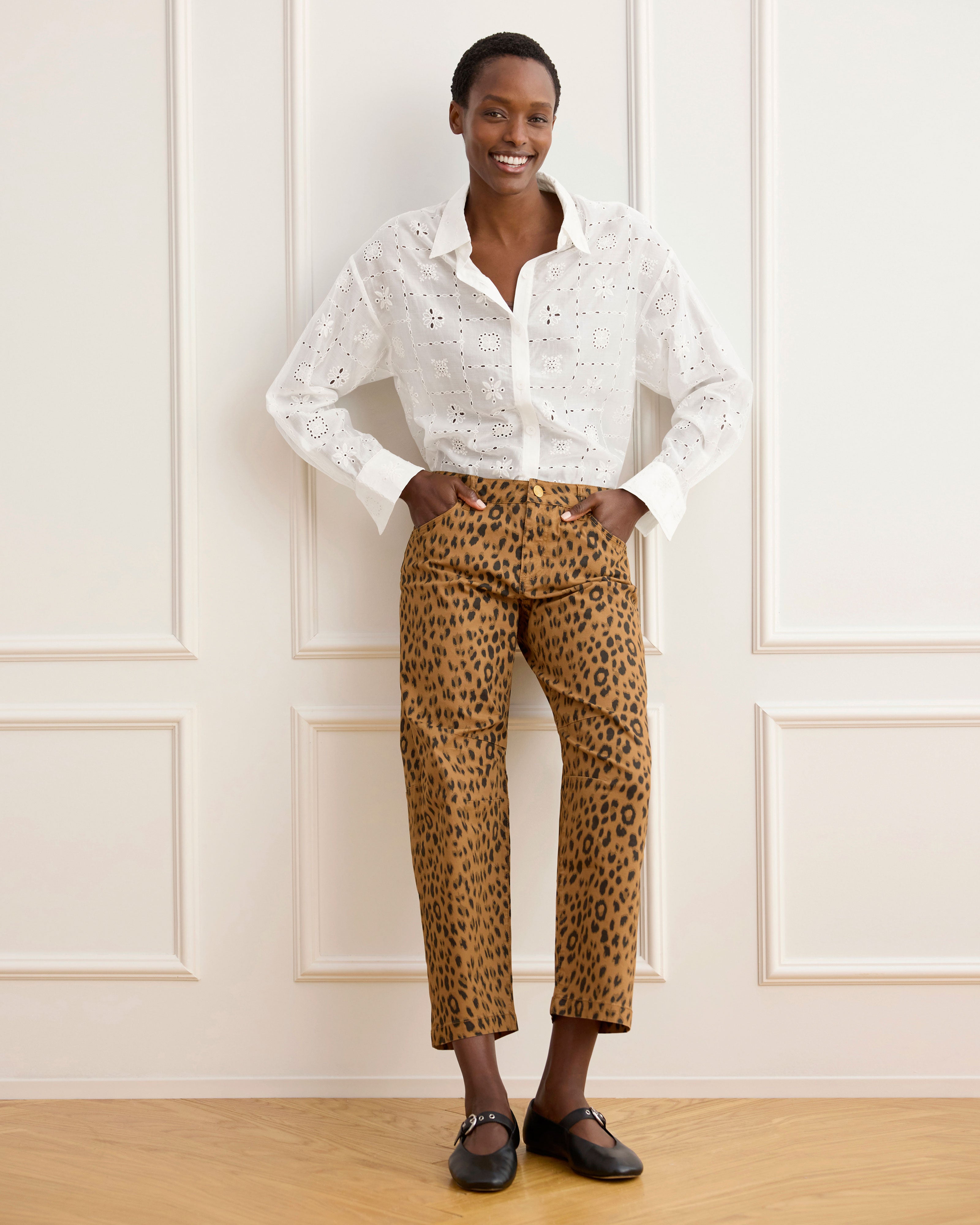 Women's White Eyelet Blouse | Lotus Blouse | Cabi – Cabi Clothing