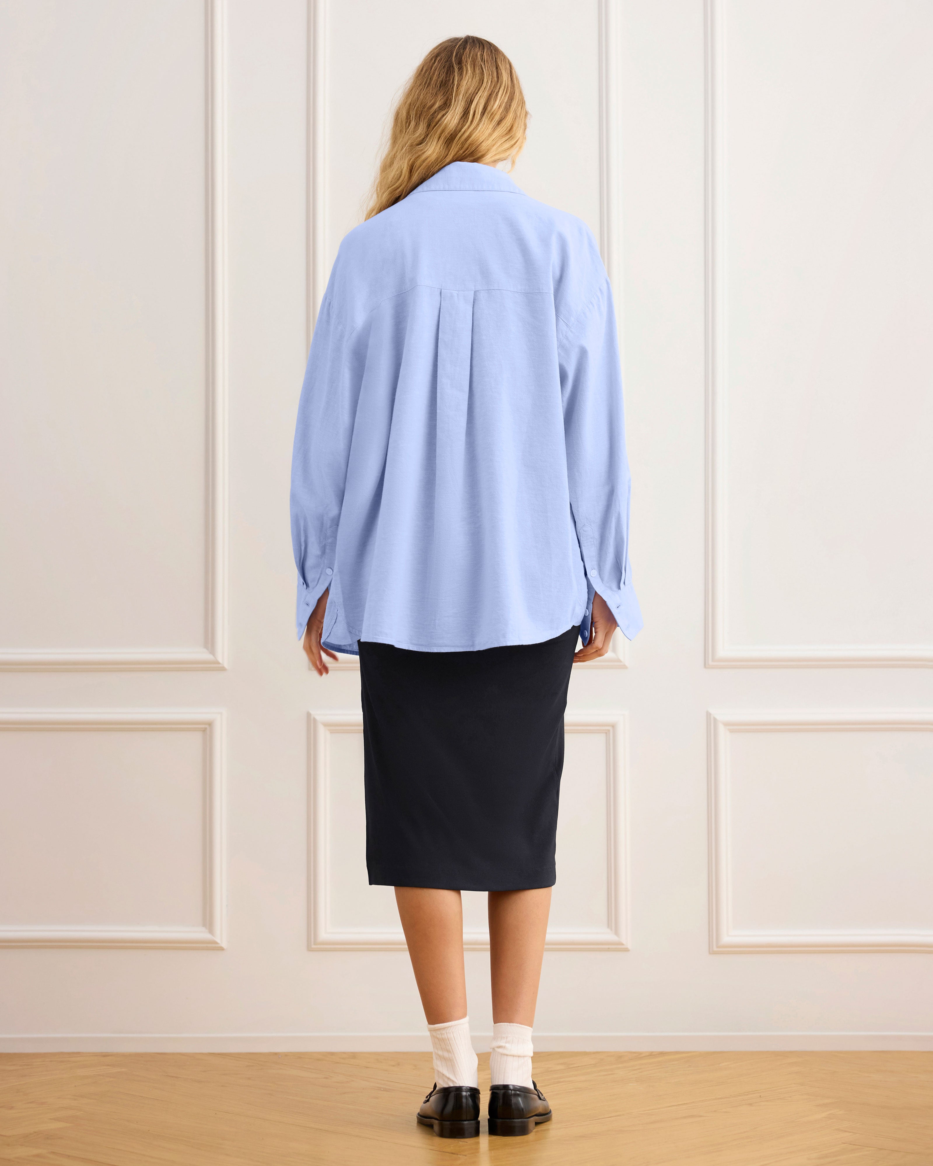 Women's Chambray Blouse | Kick It Shirt | Cabi – Cabi Clothing