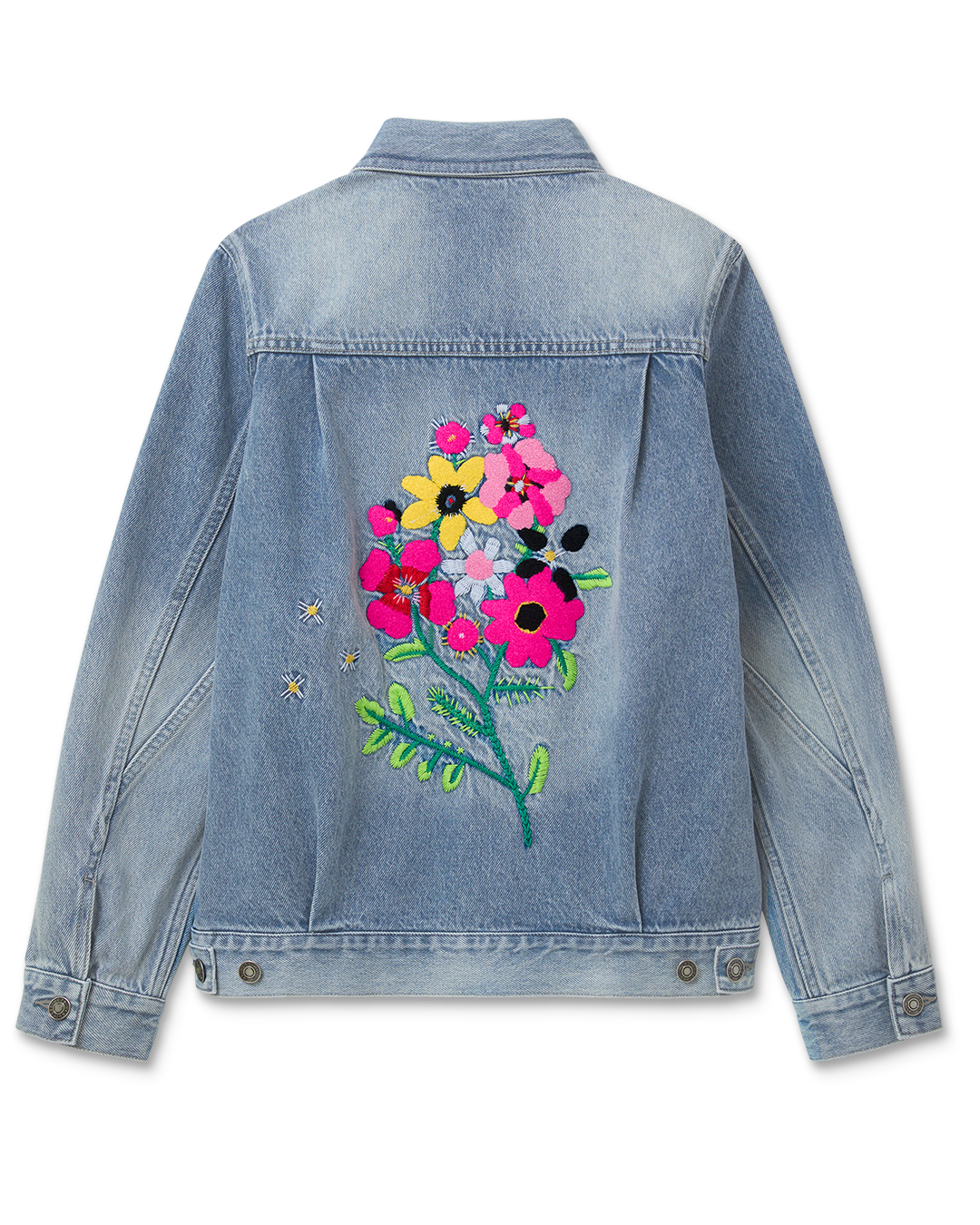 Floral Embroidered Denim Jacket – Cabi Clothing Floral Embroidered Denim Jacket – Cabi Clothing