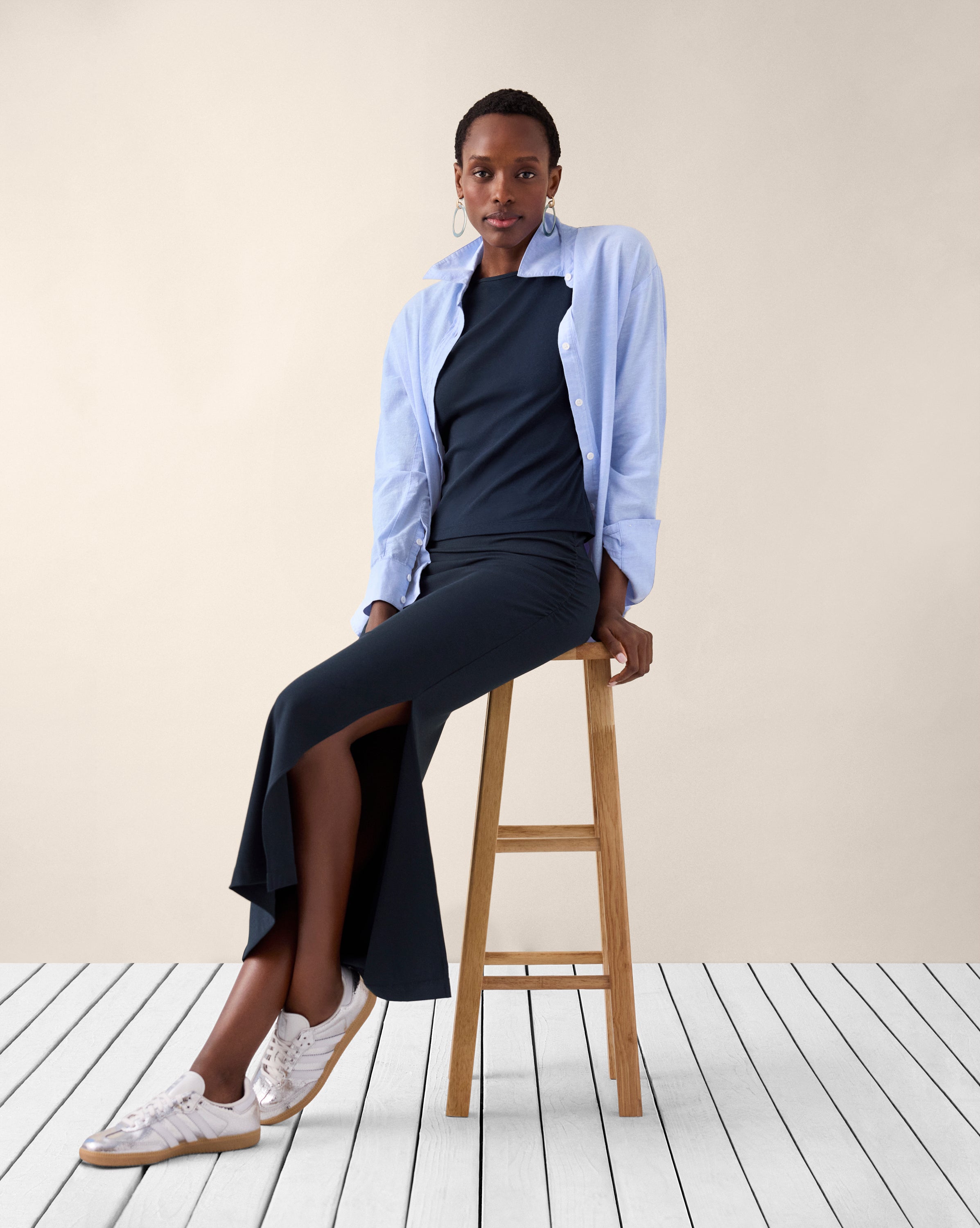 Navy Pencil Skirt | Easy Skirt – Cabi Clothing