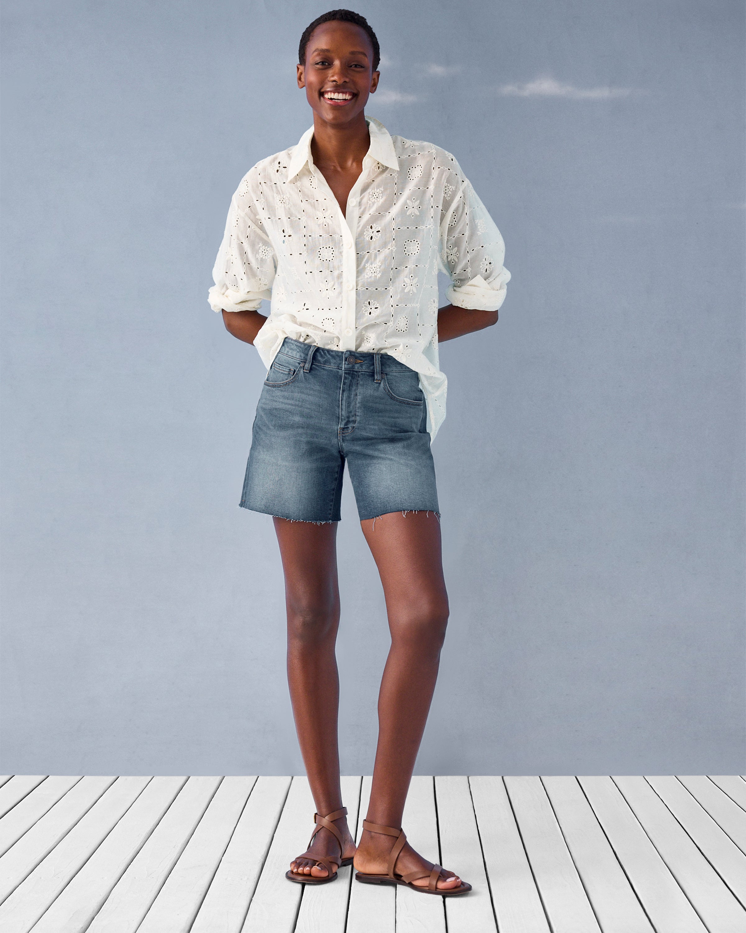 トップス chabi Denim Details – Cabi Clothing