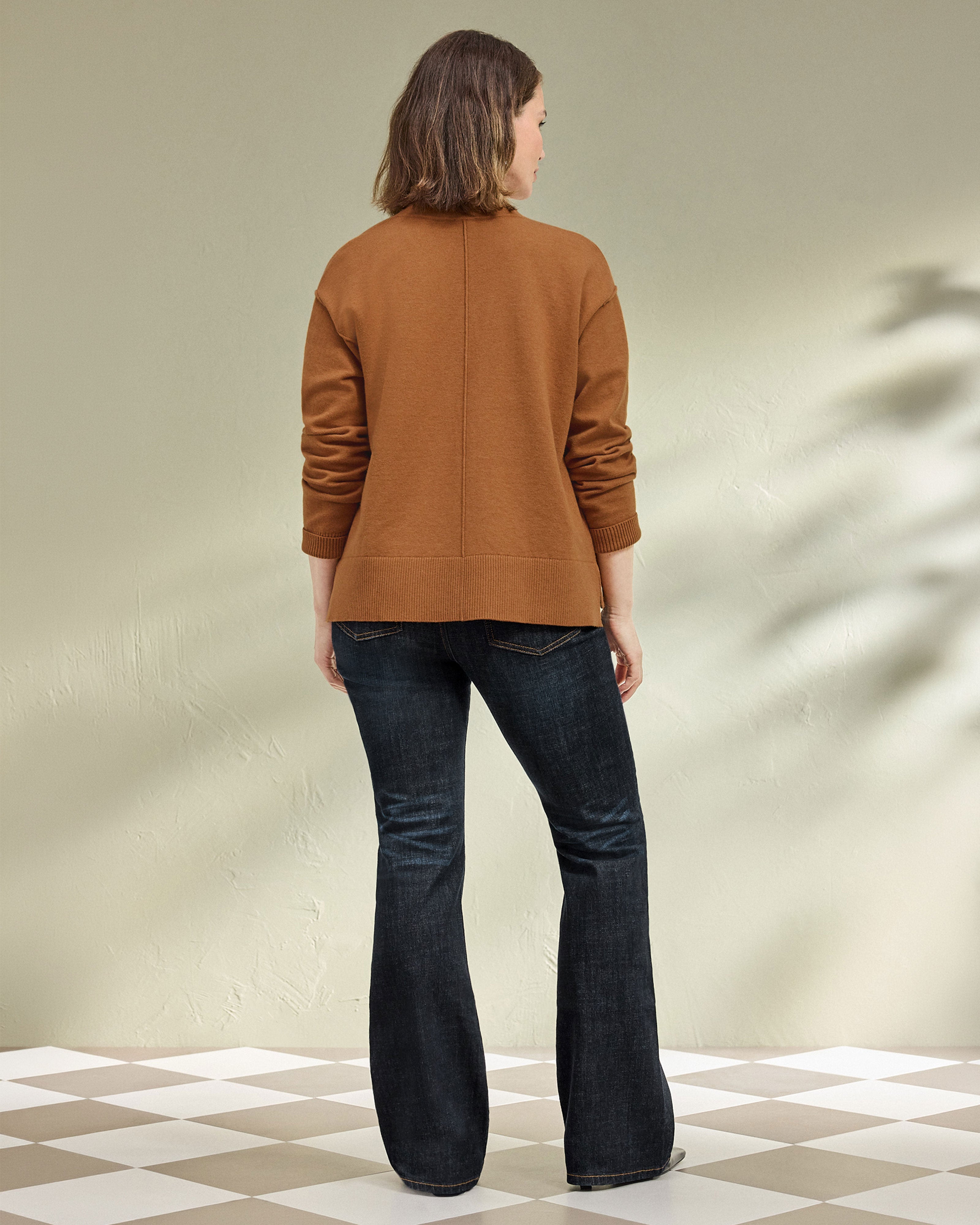 Women's Brown Cardigan | Camille Cardigan – Cabi Clothing