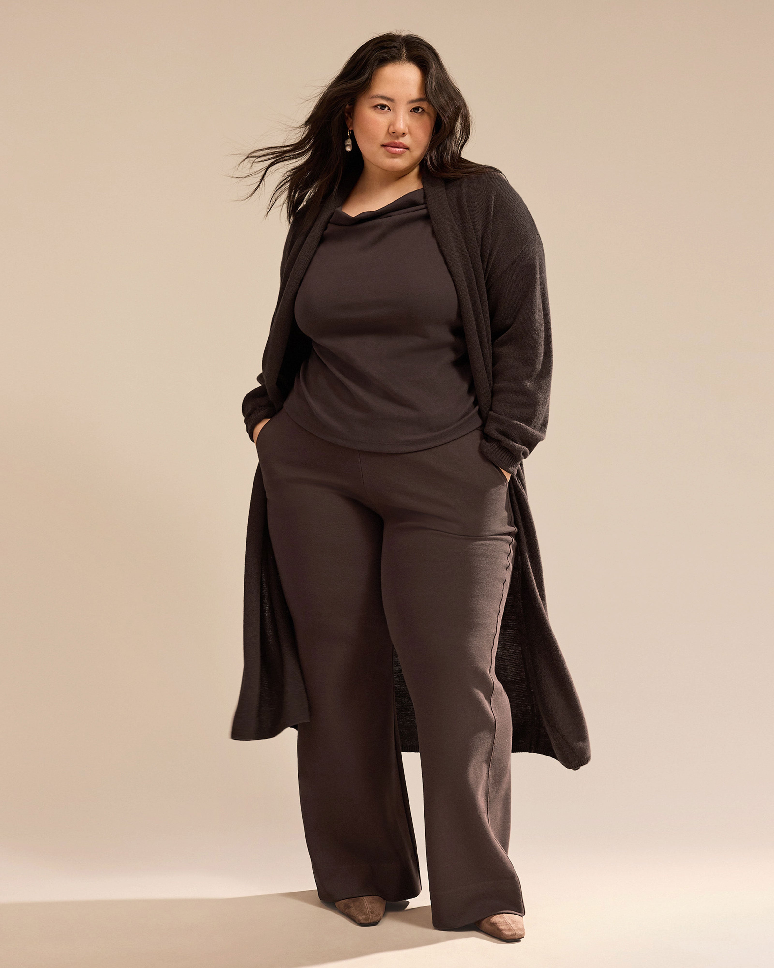 Women's Long Duster Cardigan | Truffle Cardigan – Cabi Clothing