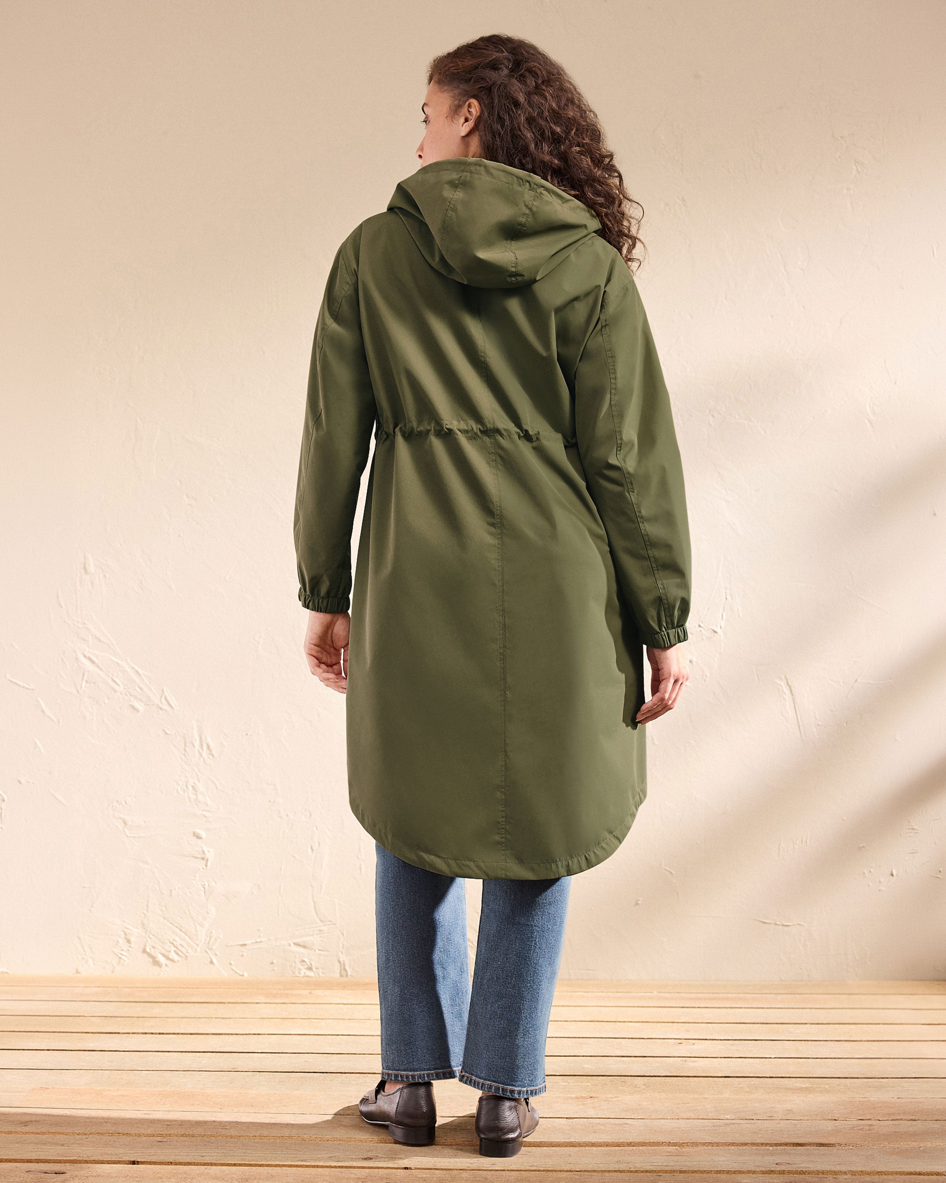 Women's Olive Green Woven Jacket | Stormy Jacket – Cabi Clothing