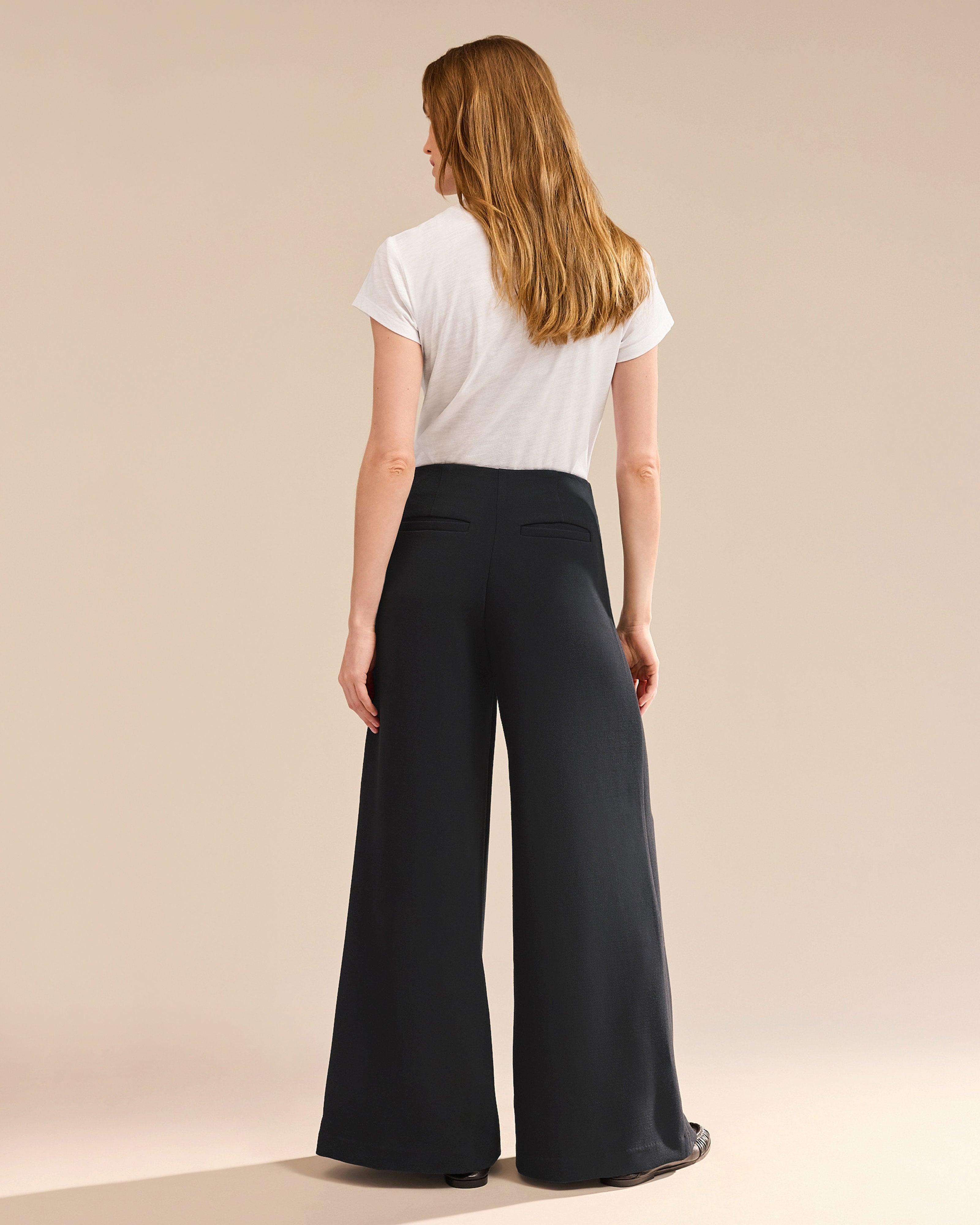 Women's Black Wide Leg Trouser | Toni Trouser – Cabi Clothing