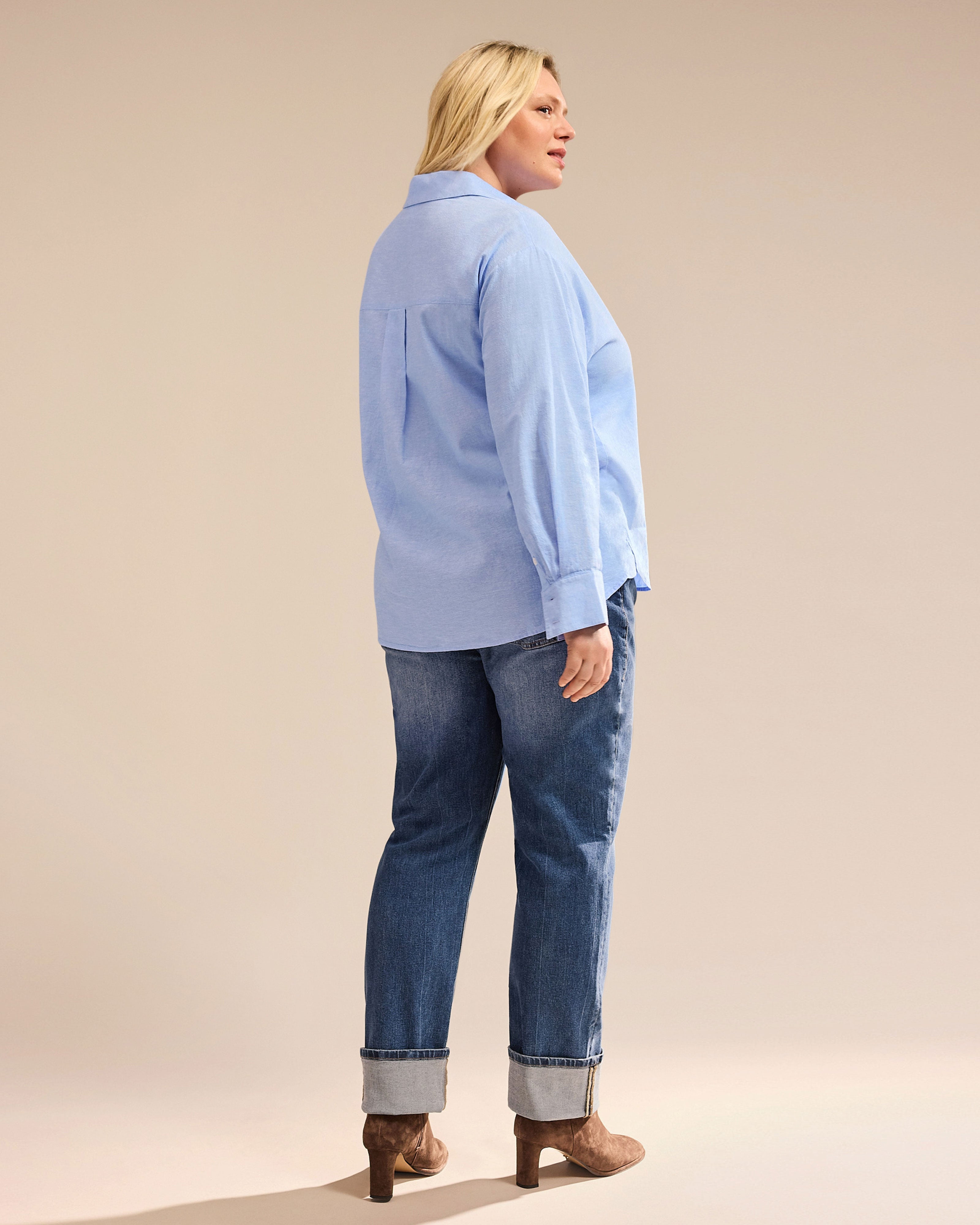 Women's Chambray Blouse | Kick It Shirt | cabi – Cabi Clothing