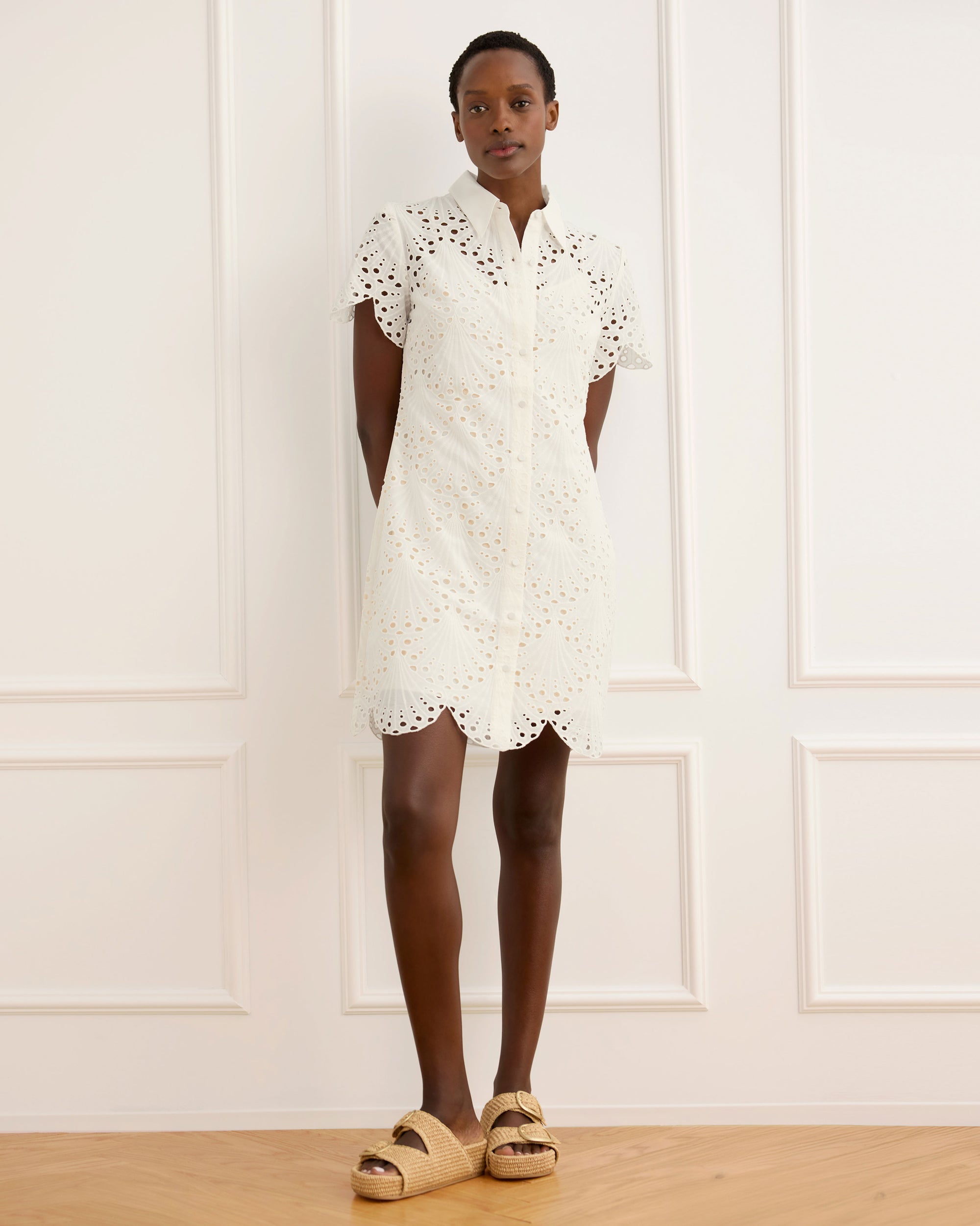 Women's White Eyelet Dress | Eyelet Day Dress Cabi Clothing Women's White Eyelet Dress | Eyelet Day Dress Cabi Clothing