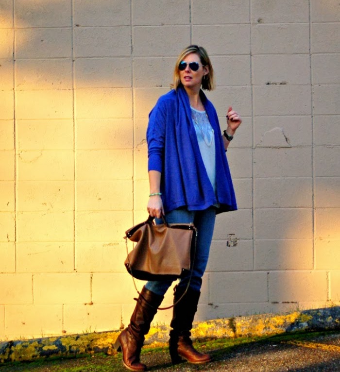 CAbi’s Chelsea Topper & Fade Out Top on lifestyle blogger Morgann Crook from Glitter In The Grey