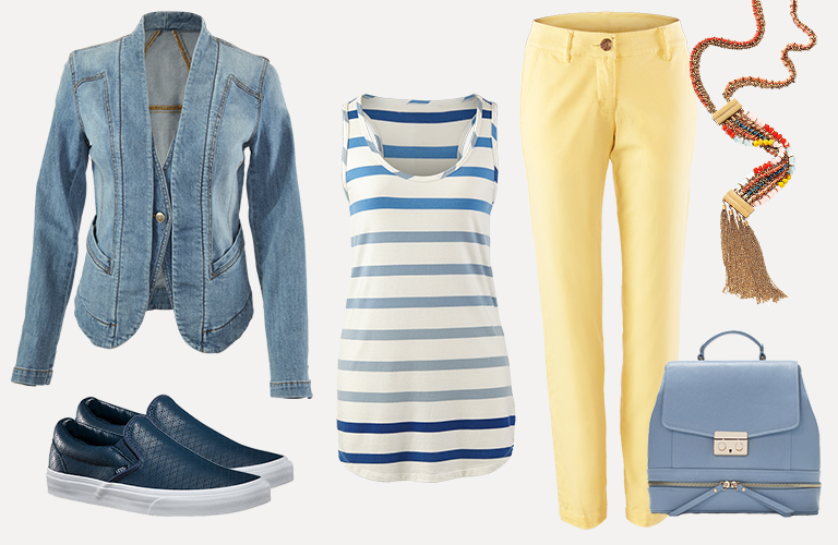 Your Spring Color Guide Blue And Yellow Cabi Blog