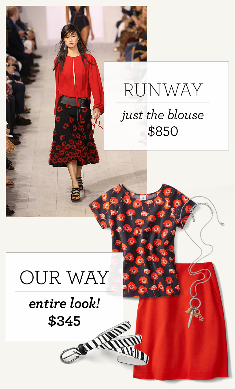 cabi Clothing | Runway Looks for Less