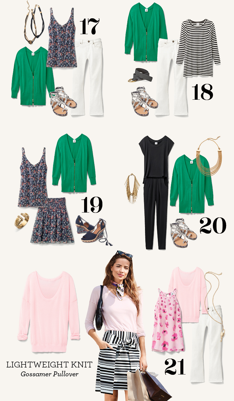 Spring Wardrobe Capsule 5 Staples 15 Favorites 30 Looks Cabi Clothing