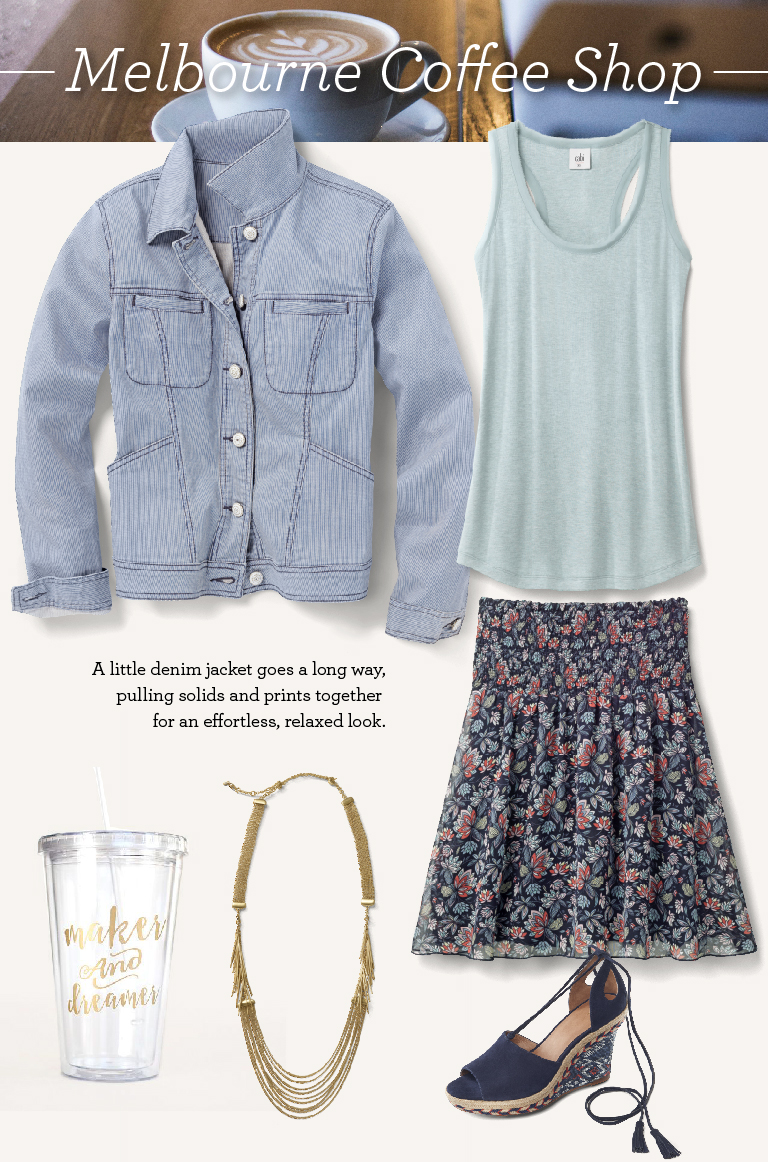 cabi Clothing | Spring Travel Wardrobe Capsule