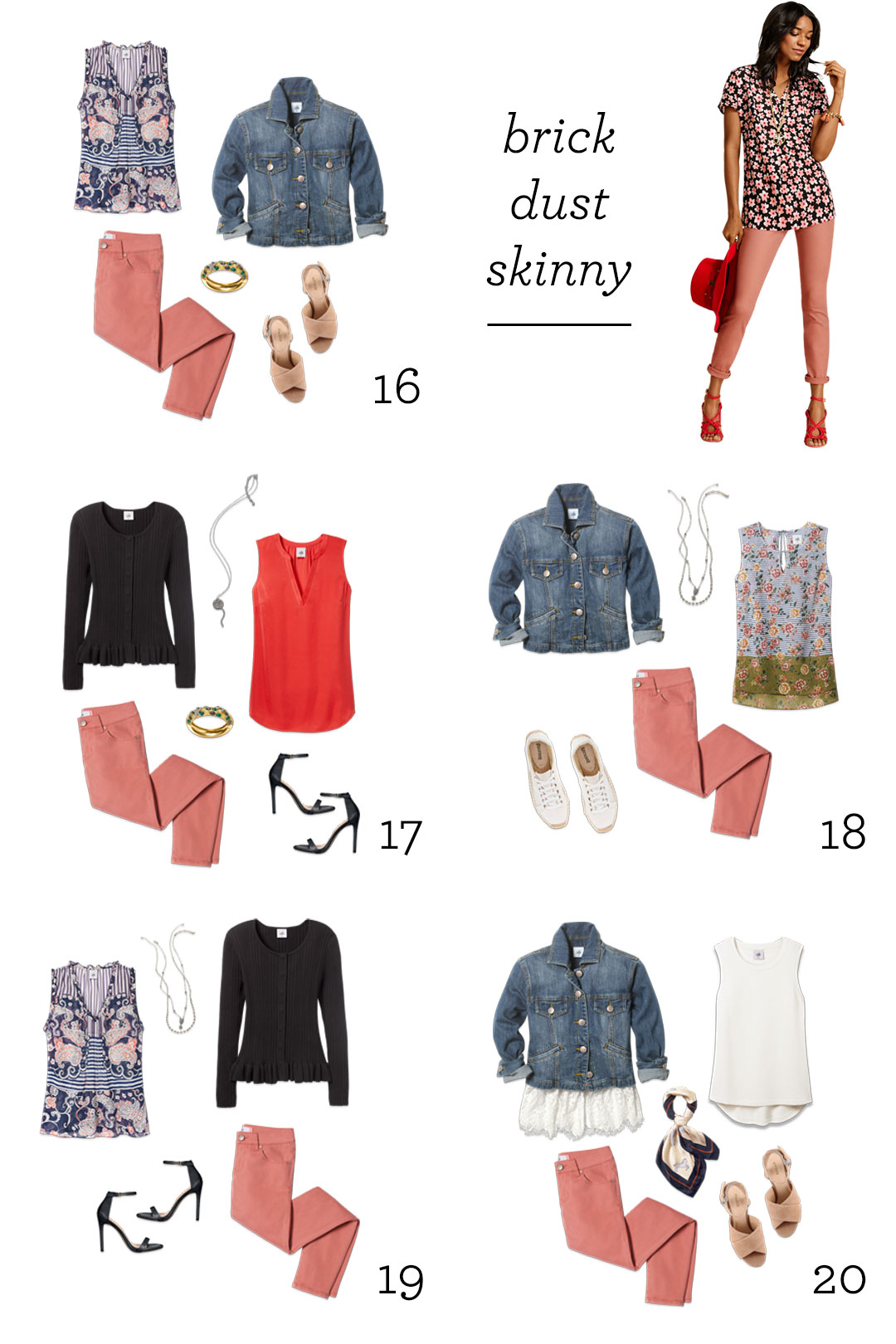 Spring Wardrobe Capsule 15 Items 30 Looks Cabi Clothing Blog