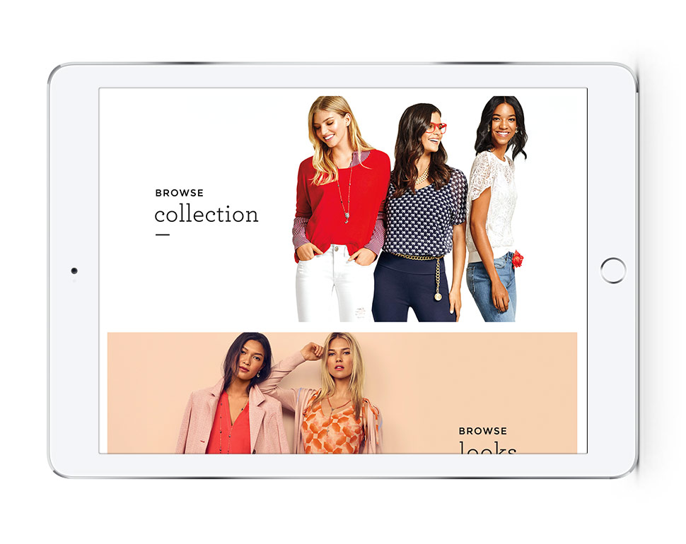 cabi Clothing | Spring 2018 cabi Tap App