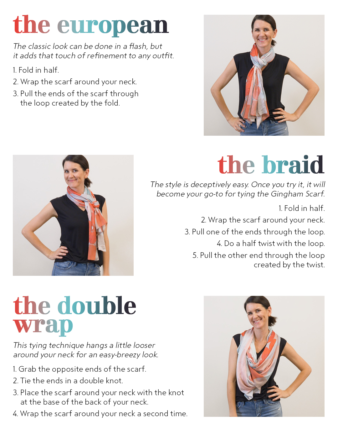 cabi Clothing | Scarf Tying