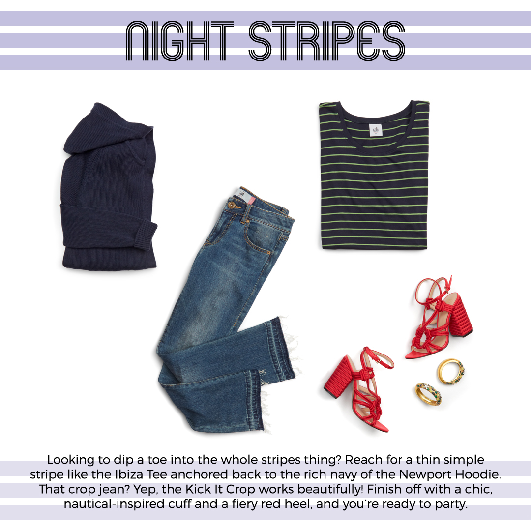 5 Fabulous Striped Outfits For Endless Summer Style Cabi Spring 21 Collection
