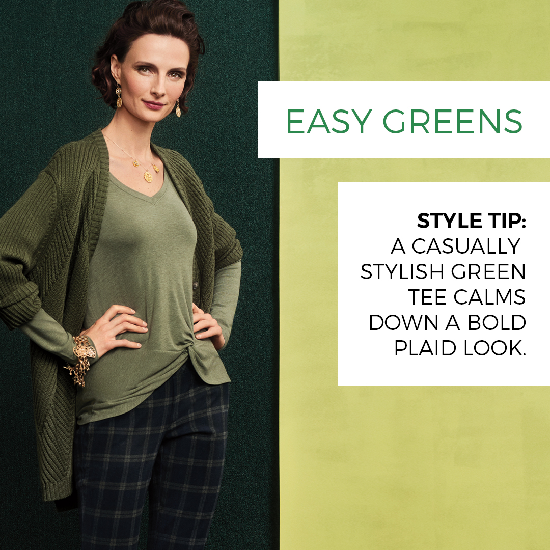 cabi Clothing | Fall 2018 | Green Outfit Ideas