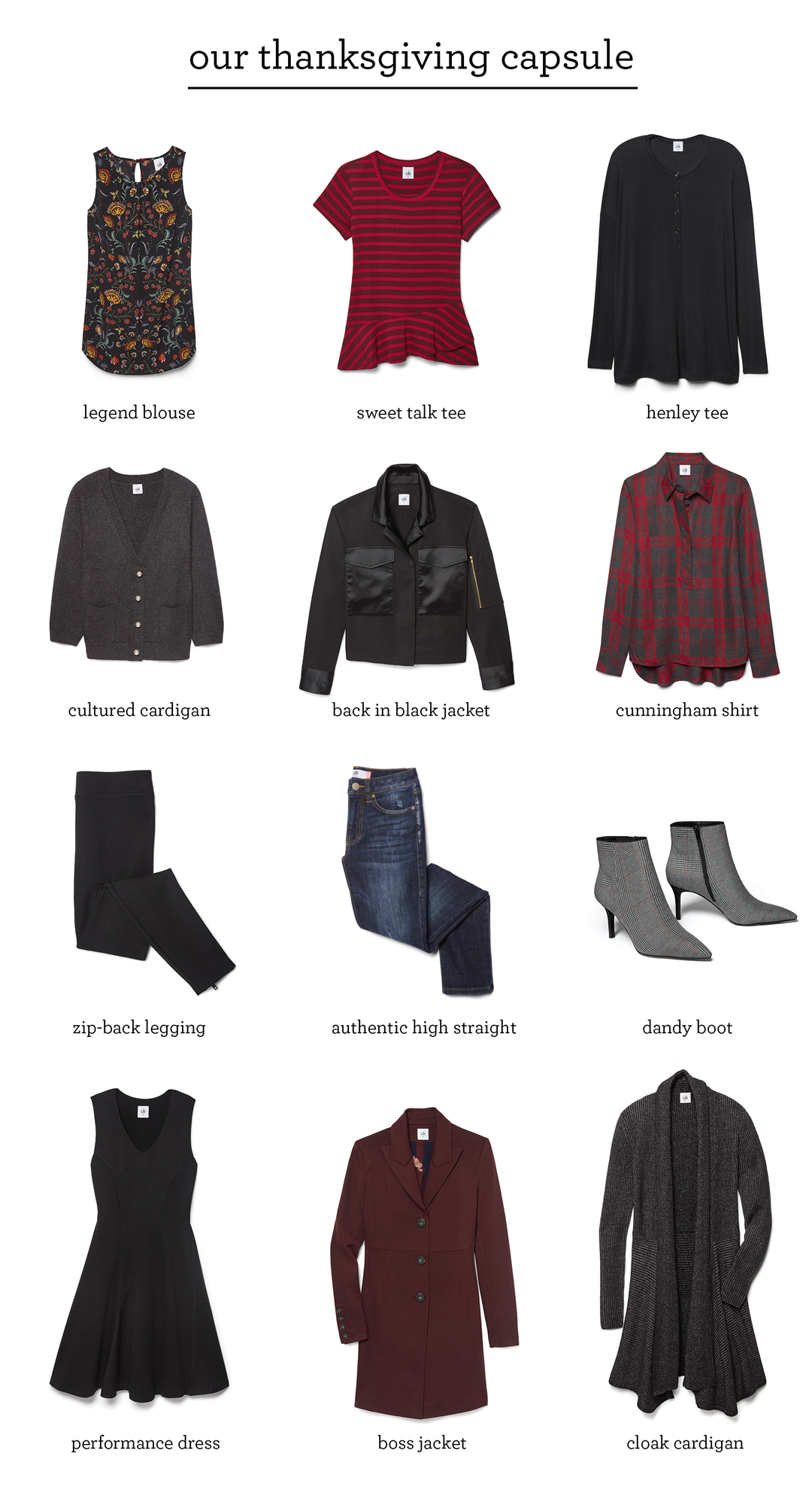 Weekend travel capsule: 7 outfits with 12 items - Cabi Spring 2024 ...