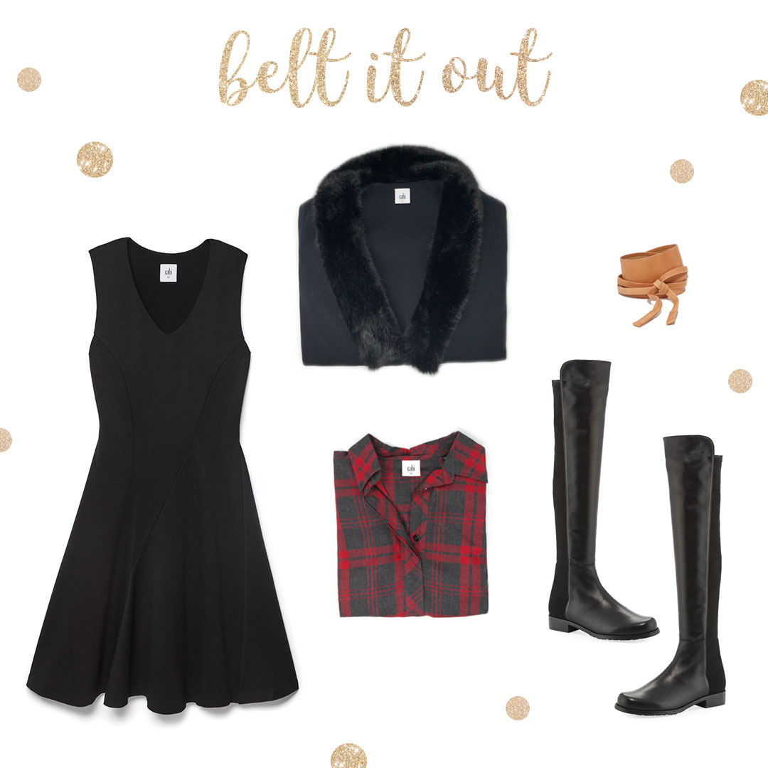 one little black dress—five holiday ...