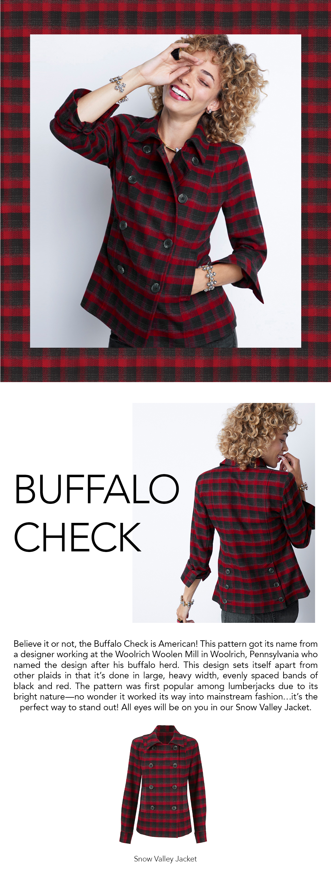 cabi Clothing | Types of Plaid