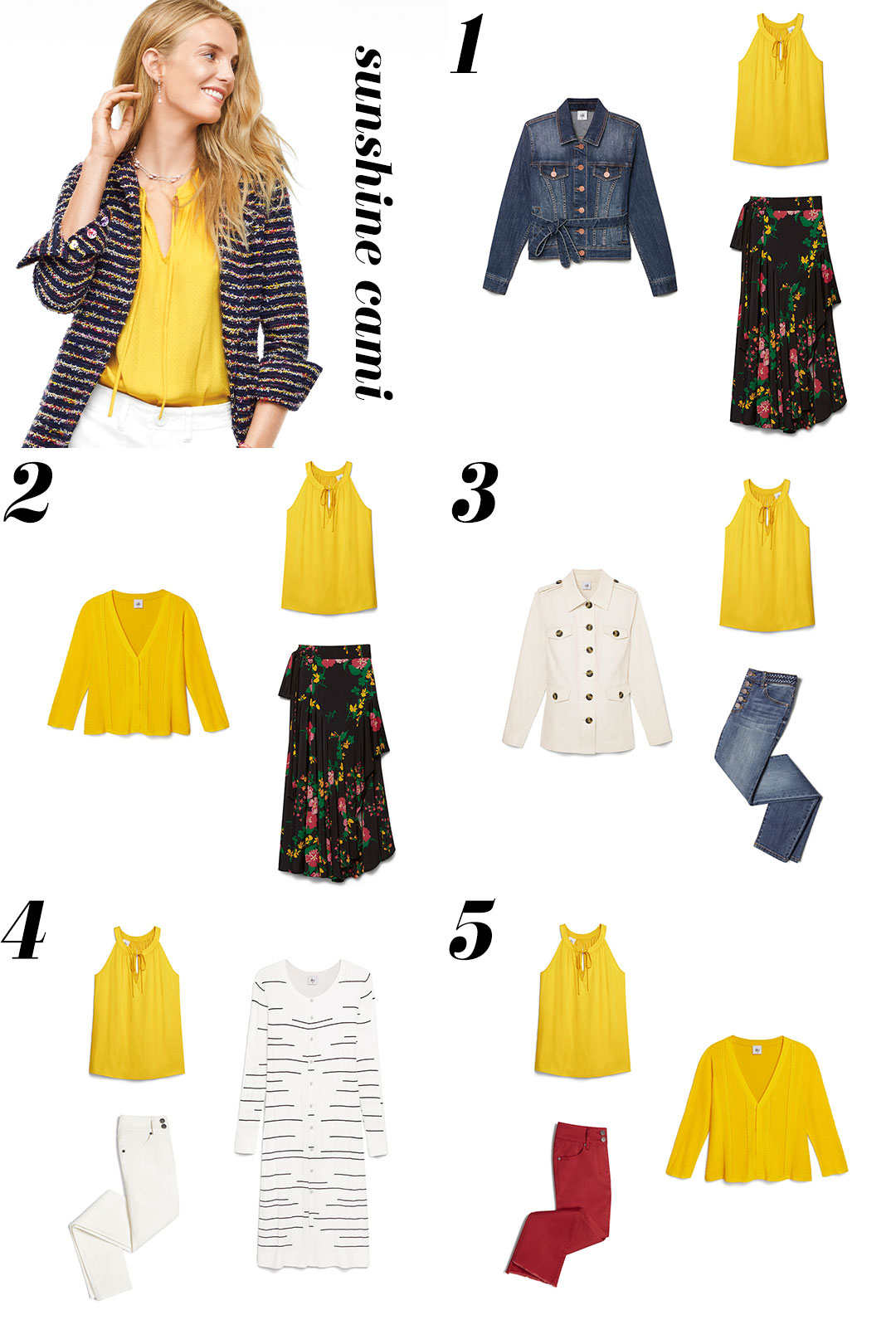 cabi Clothing | 30 Spring Outfit Ideas