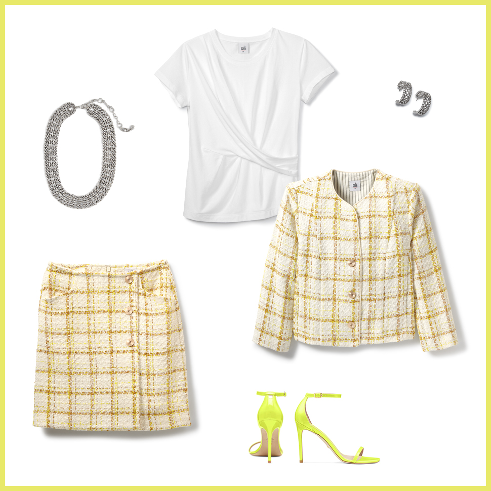 SUNday fun day: how to wear yellow - Cabi Spring 2024 Collection
