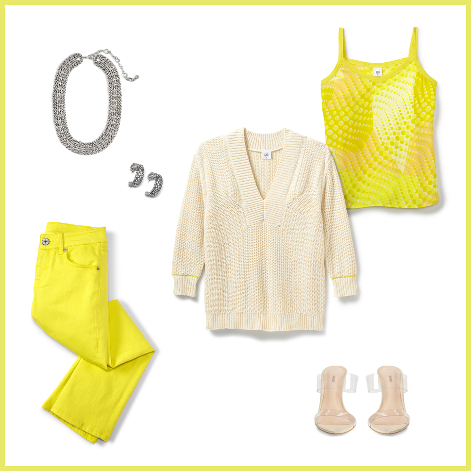 SUNday fun day: how to wear yellow - Cabi Spring 2024 Collection